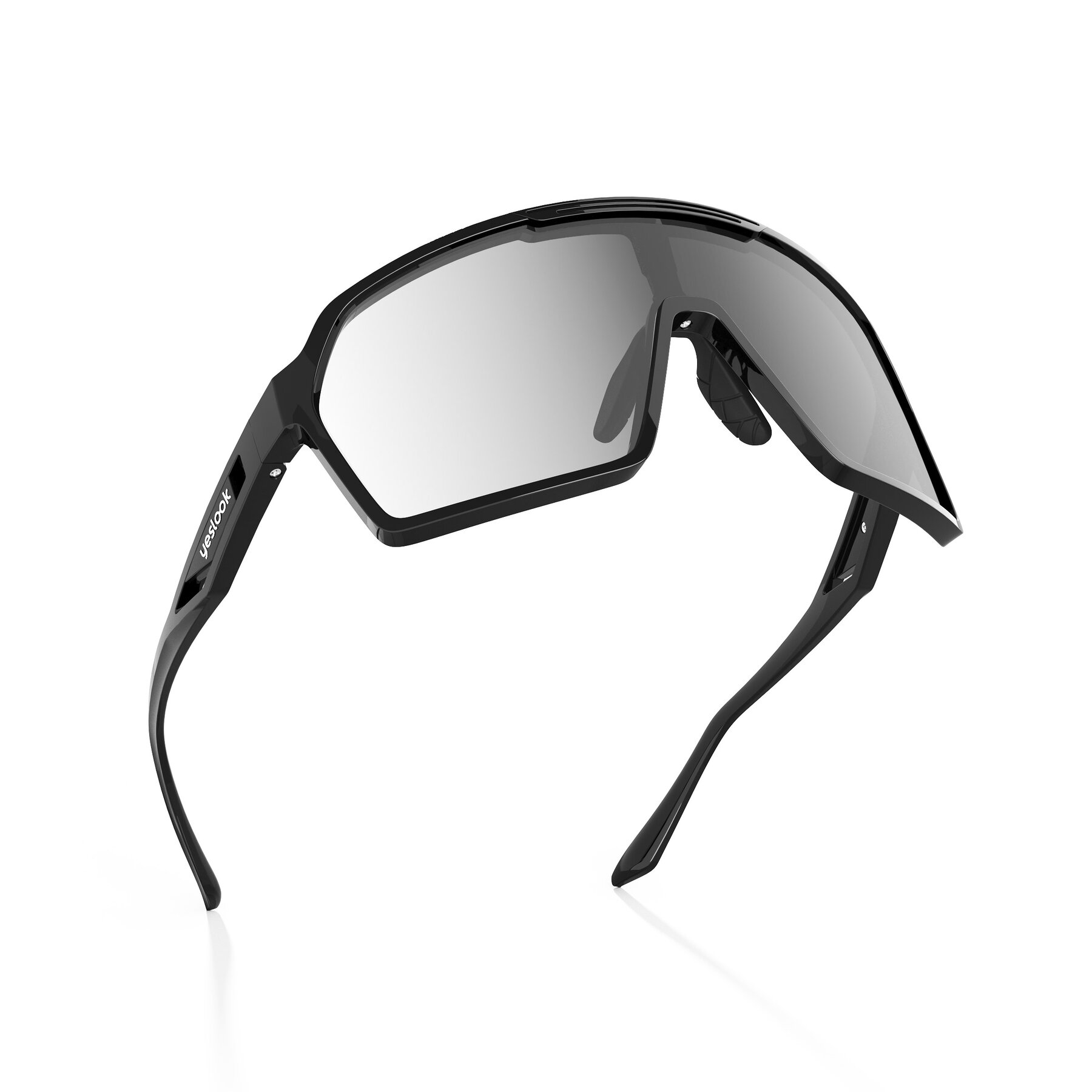 Three-quarter view of Flux XF with Standard Mirrored Lenses