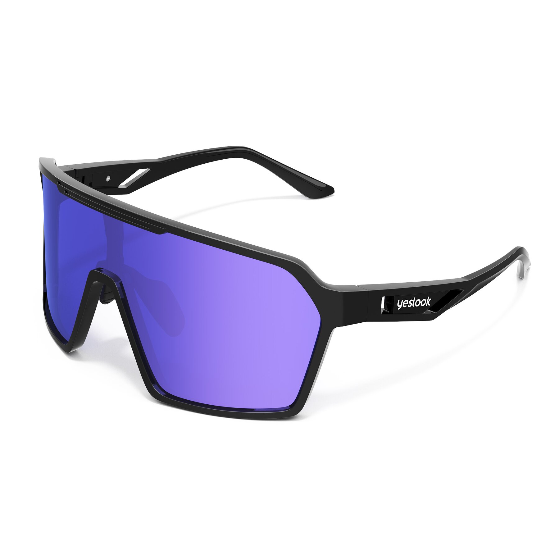 Side view of Flux XF with Standard Mirrored Lenses