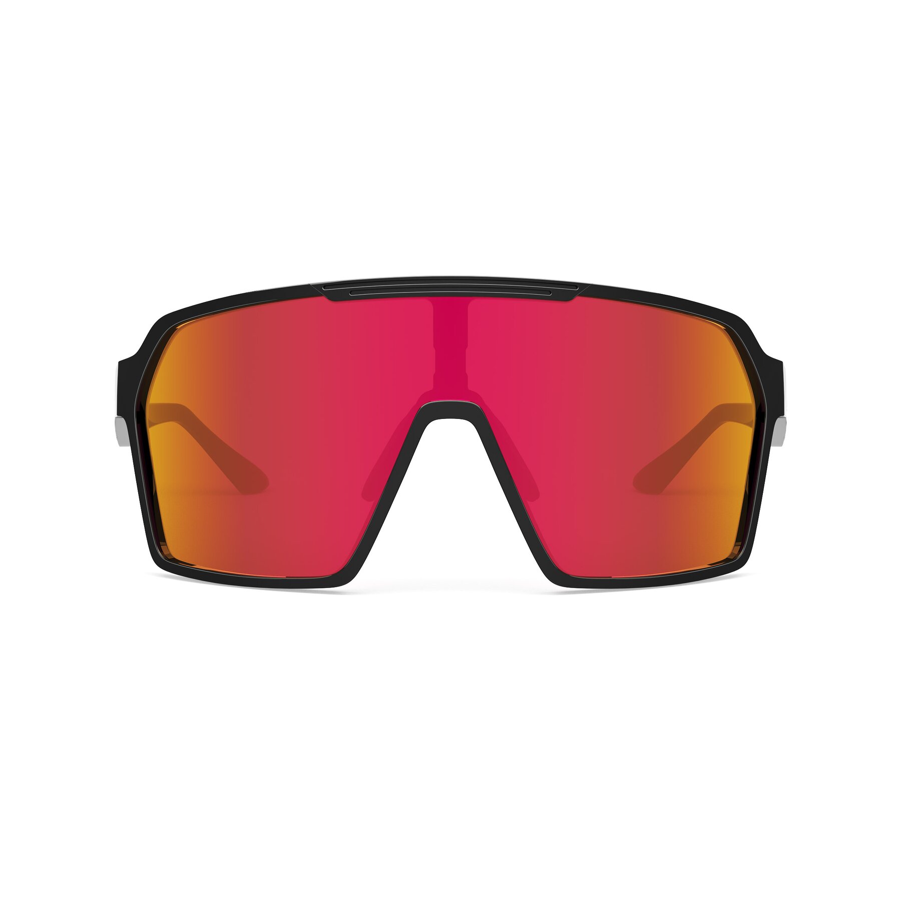 Front view of Flux XF with Standard Mirrored Lenses