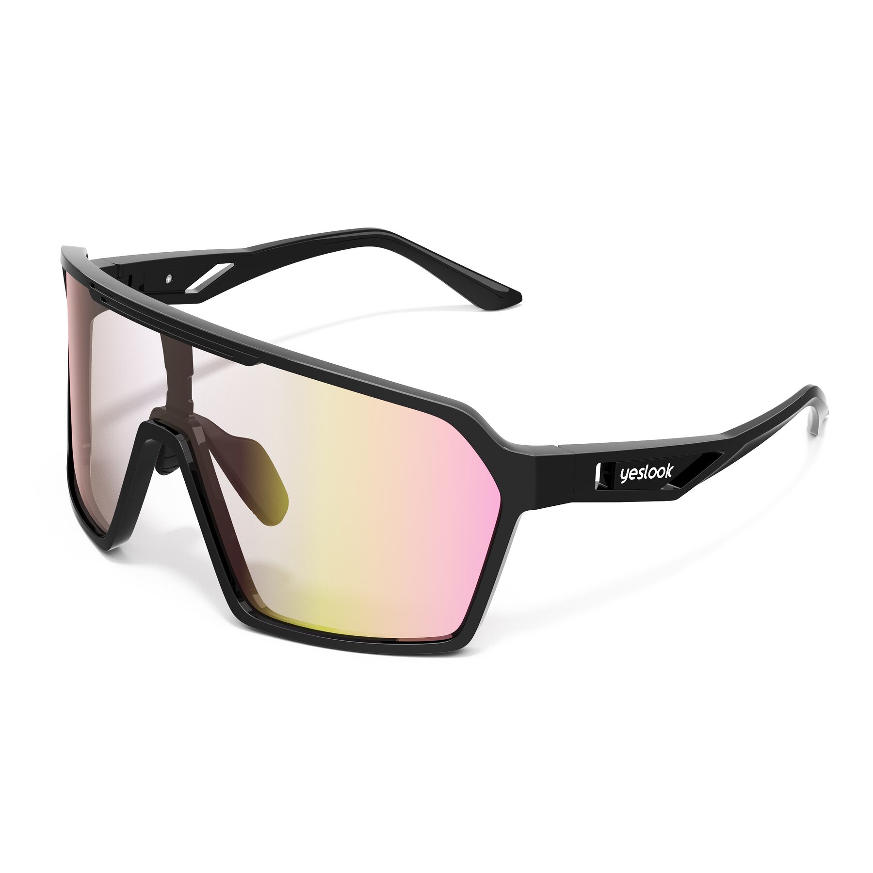 Side view of Flux XF with Photochromic Mirrored Lenses