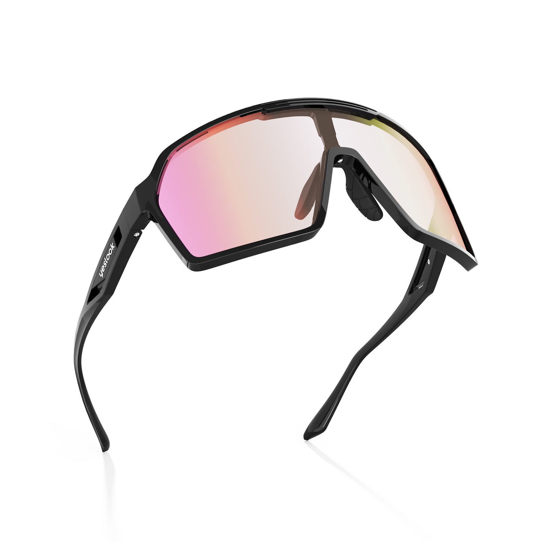 Three-quarter view of Flux XF with Photochromic Mirrored Lenses