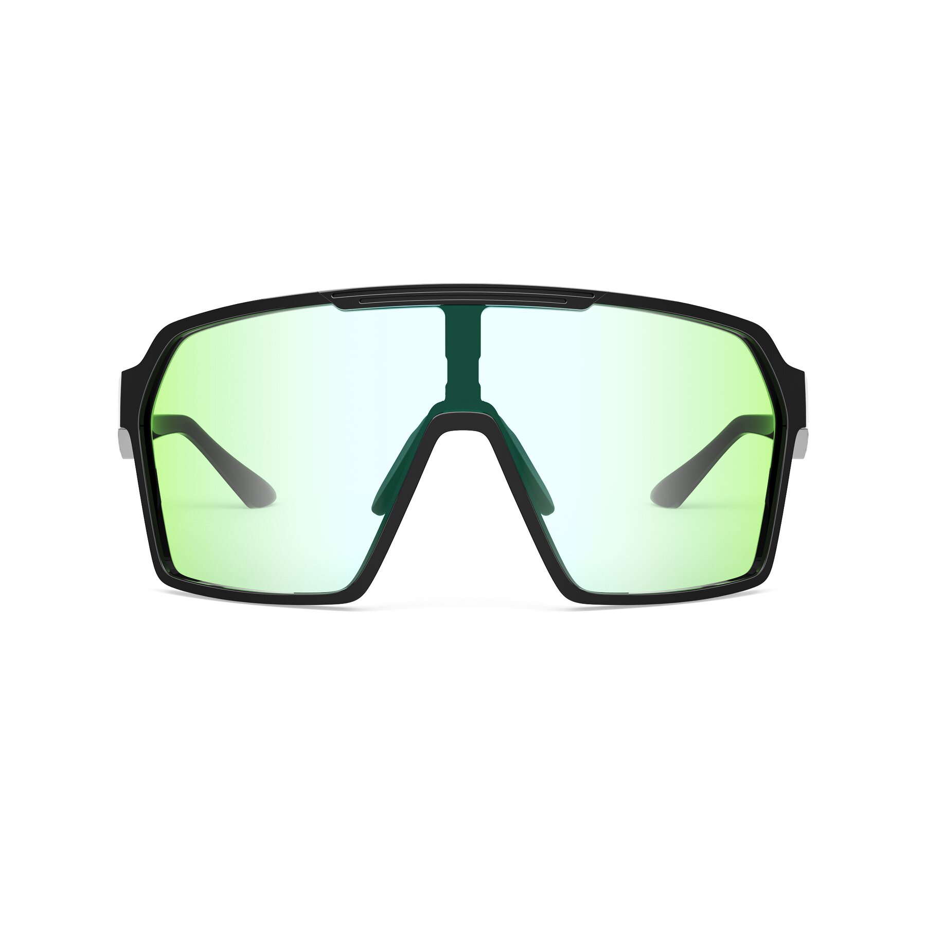 Front view of Flux XF with Photochromic Mirrored Lenses