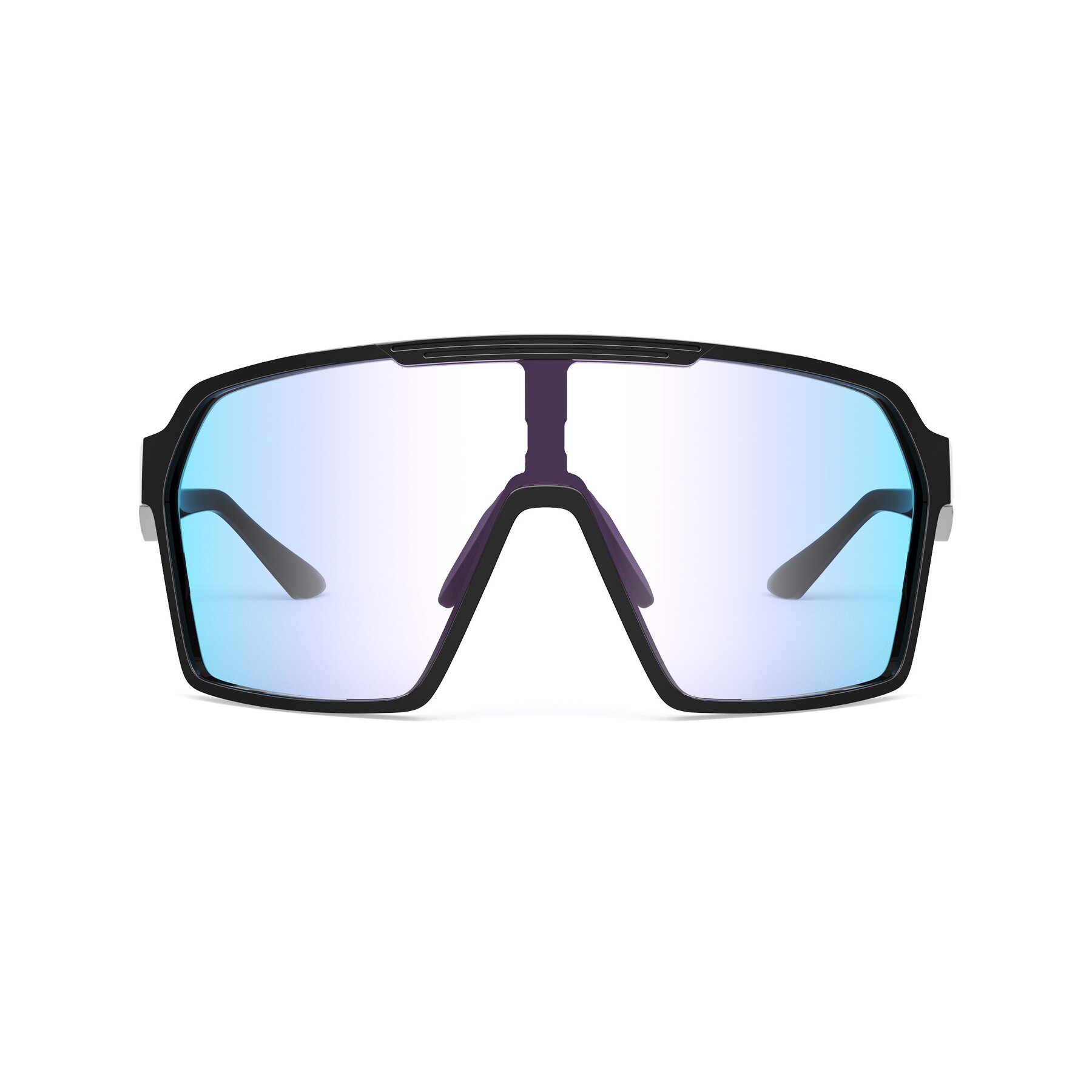 Front view of Flux XF with Photochromic Mirrored Lenses