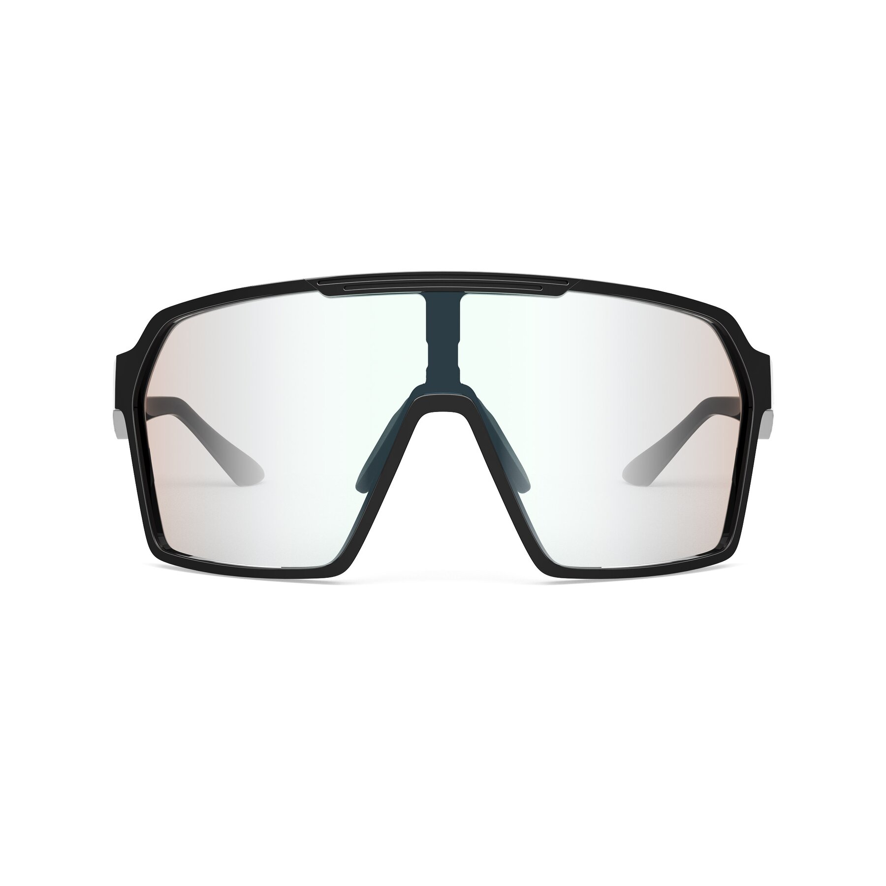 Front view of Flux XF with Photochromic Mirrored Lenses