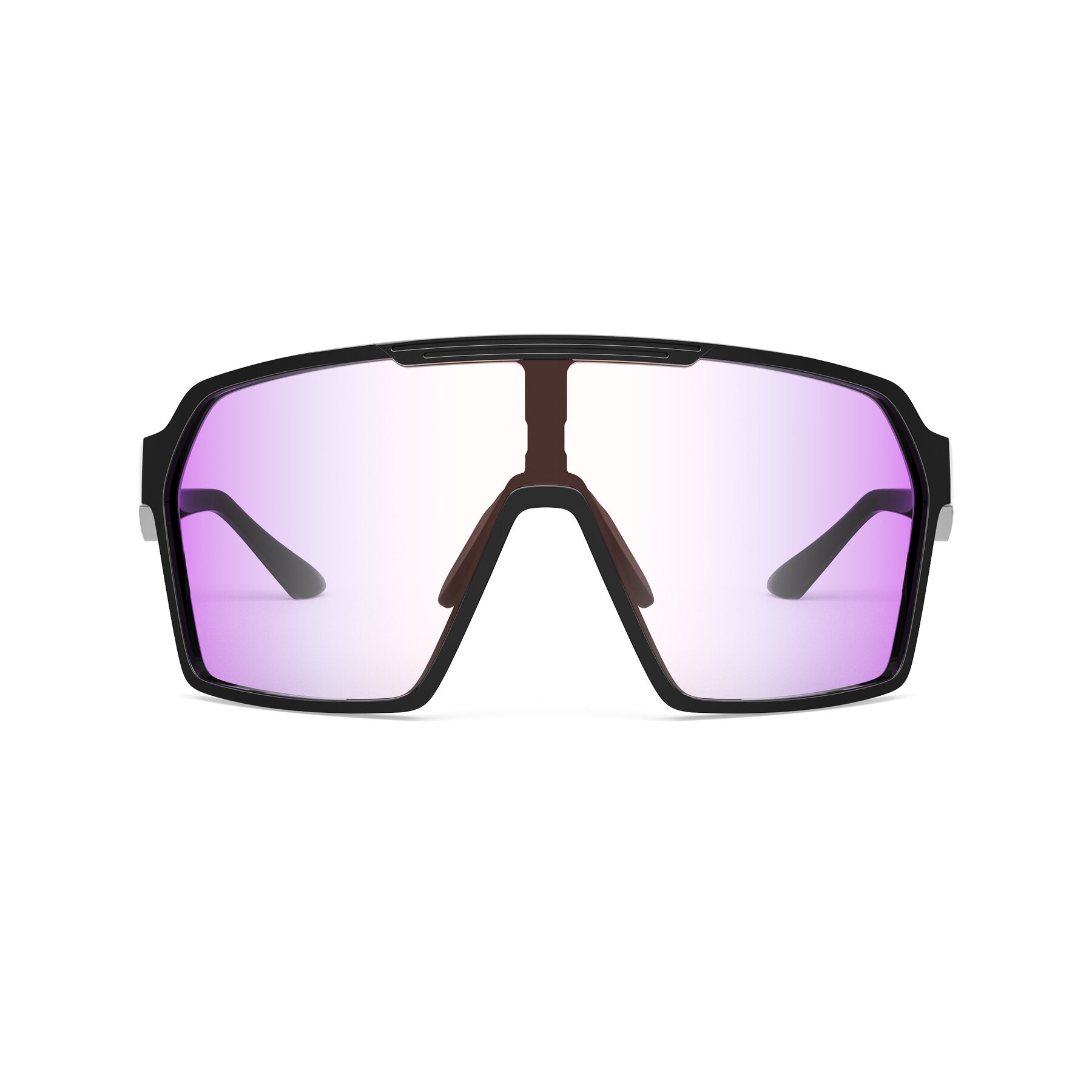 Front view of Flux XF with Photochromic Mirrored Lenses