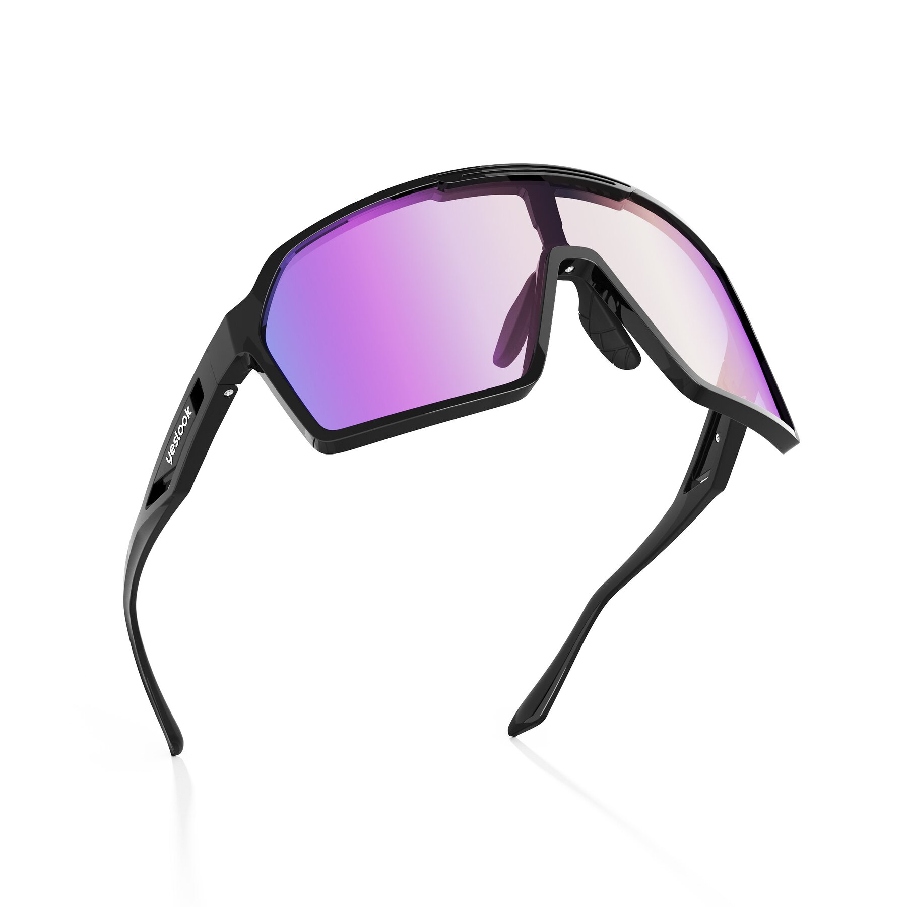 Three-quarter view of Flux XF with Photochromic Mirrored Lenses