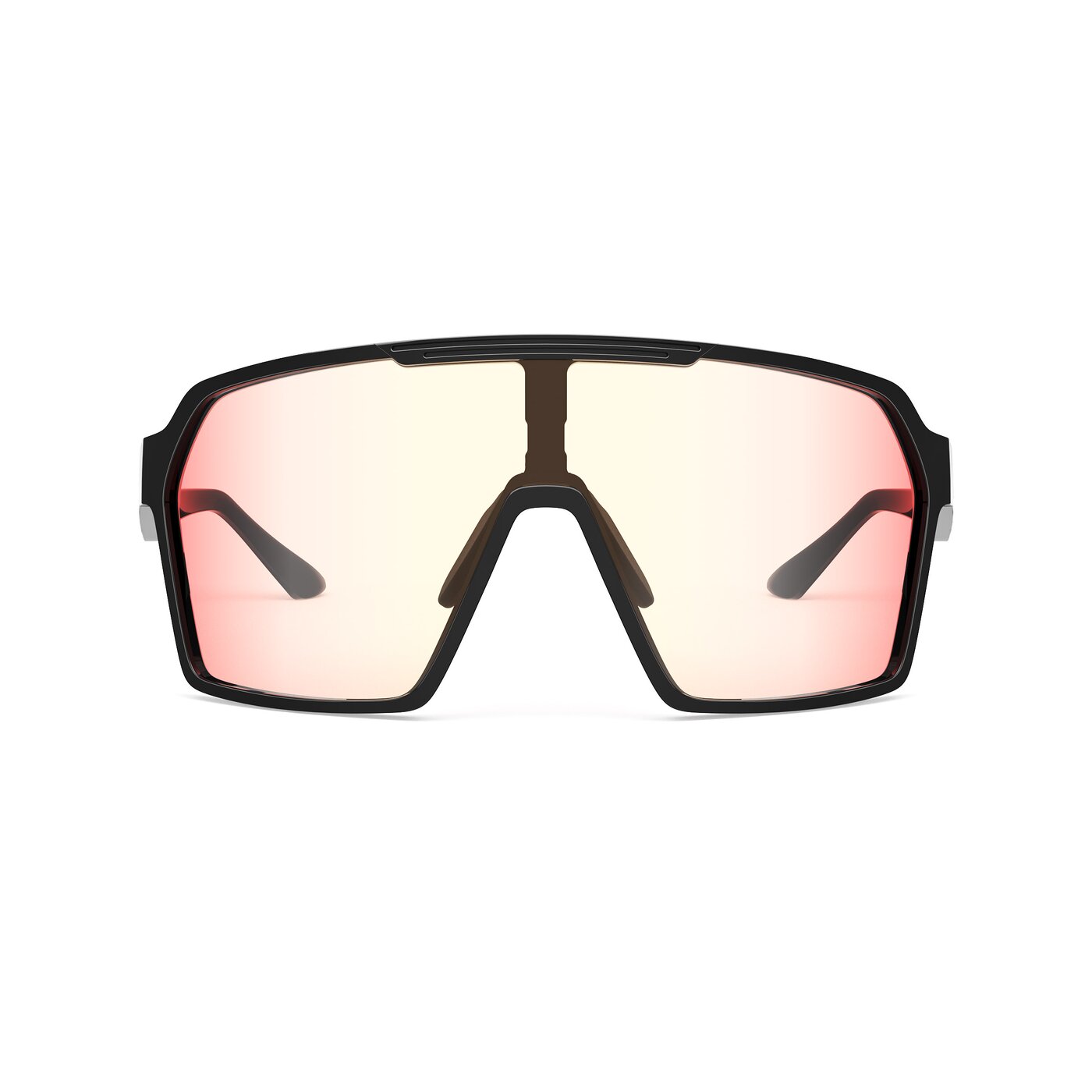 Flux XF - Black Sports Photochromic Mirrored Sunglasses