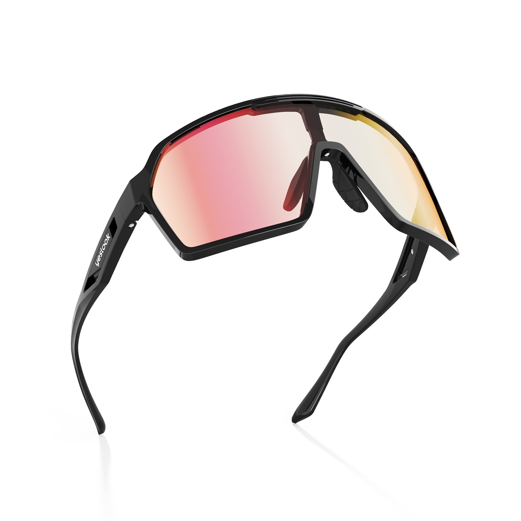 Three-quarter view of Flux XF with Photochromic Mirrored Lenses