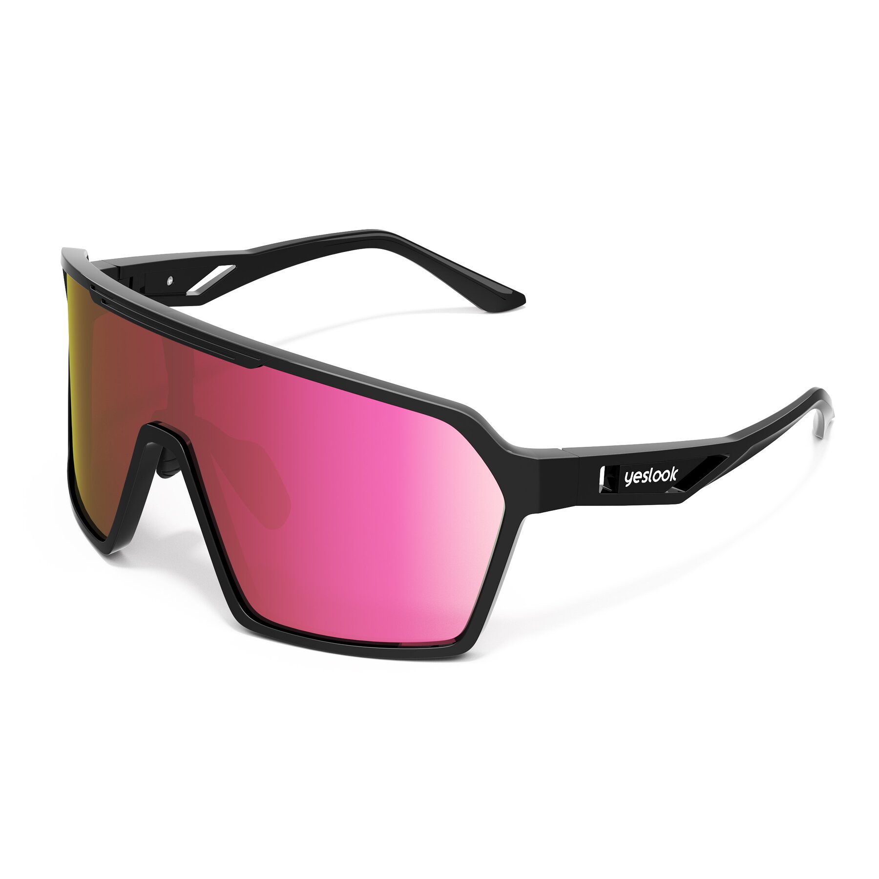 Side view of Flux XF with Polarized Mirrored Lenses