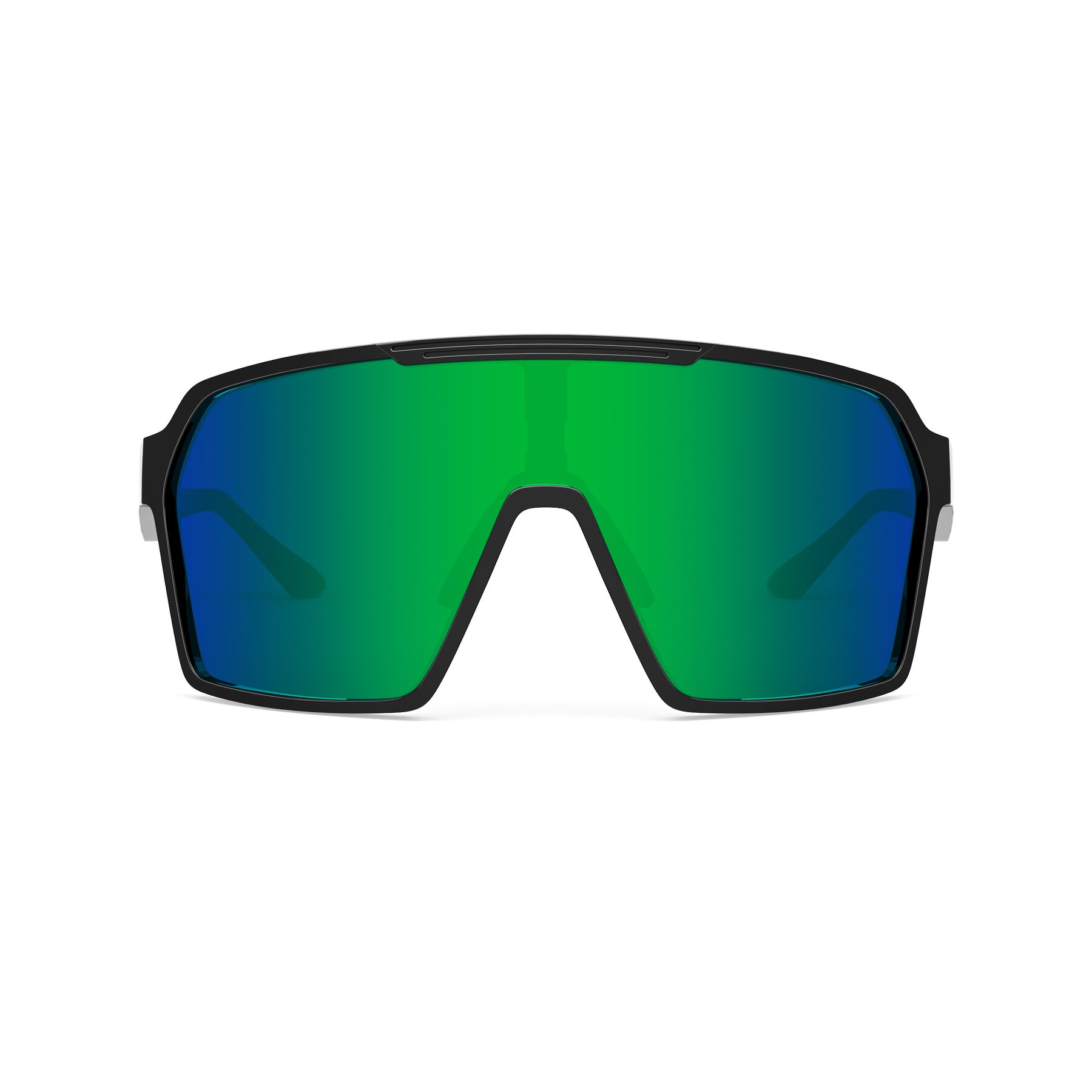 Front view of Flux XF with Polarized Mirrored Lenses