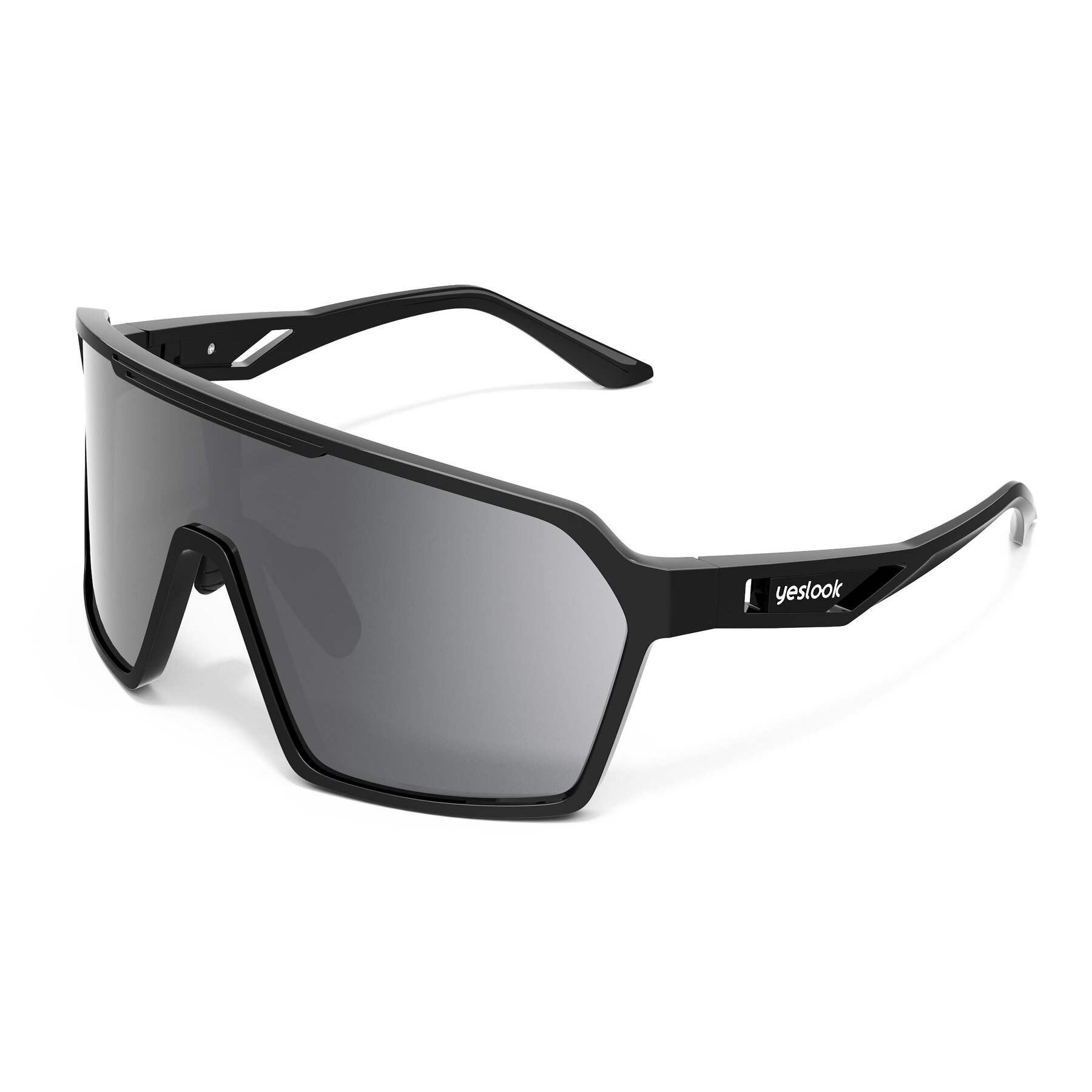 Side view of Flux XF with Polarized Mirrored Lenses