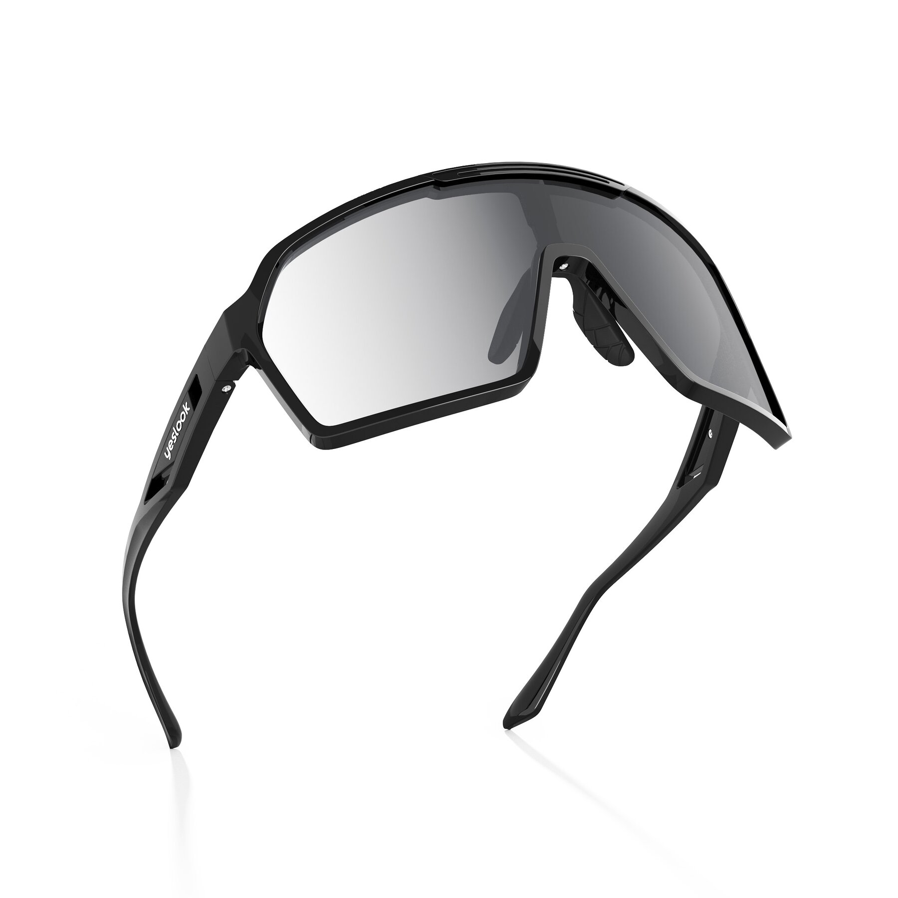 Three-quarter view of Flux XF with Polarized Mirrored Lenses