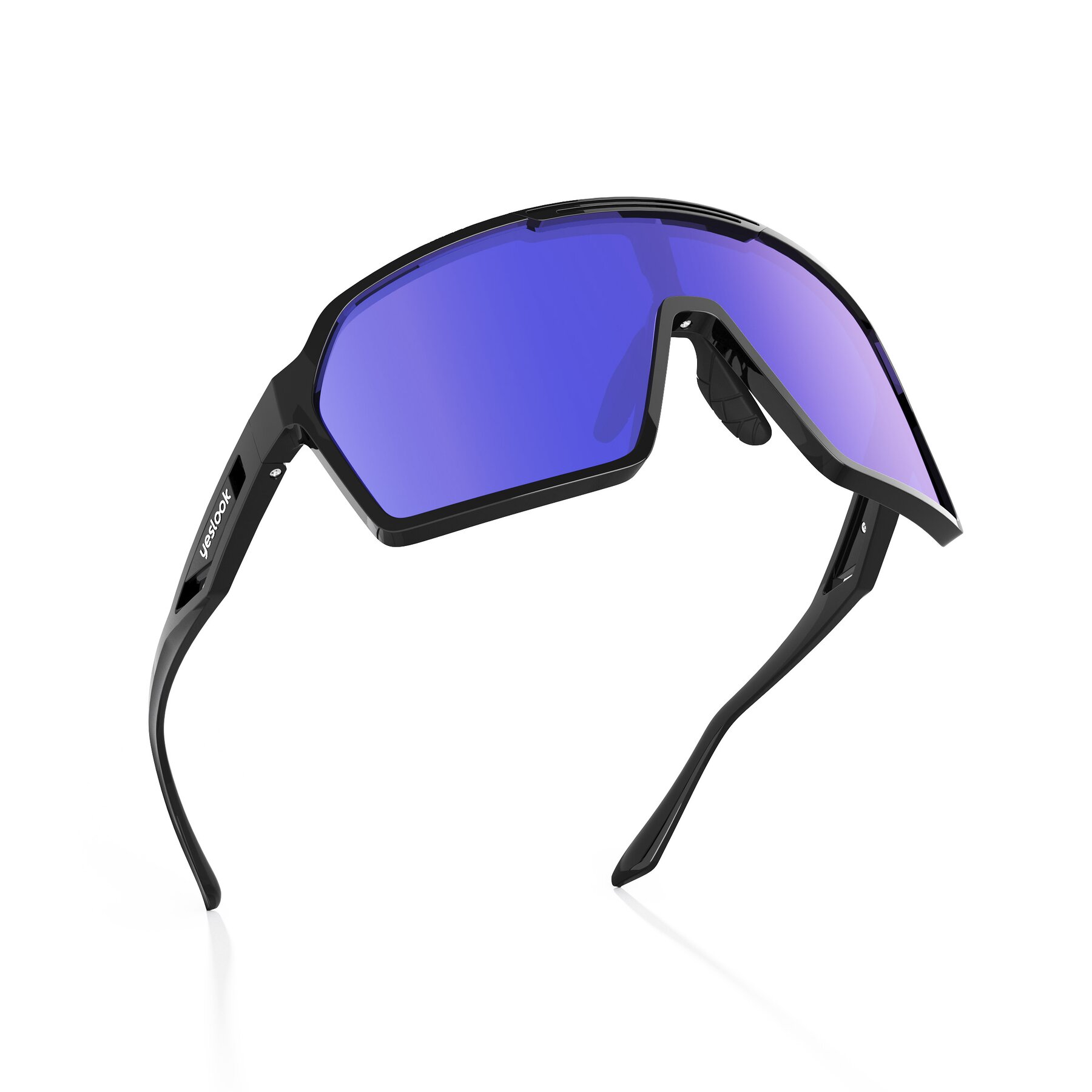 Three-quarter view of Flux XF with Polarized Mirrored Lenses