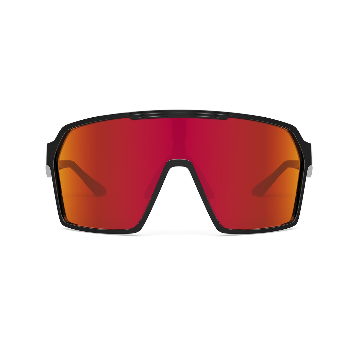 Flux XF - Black Sports Polarized Mirrored Sunglasses