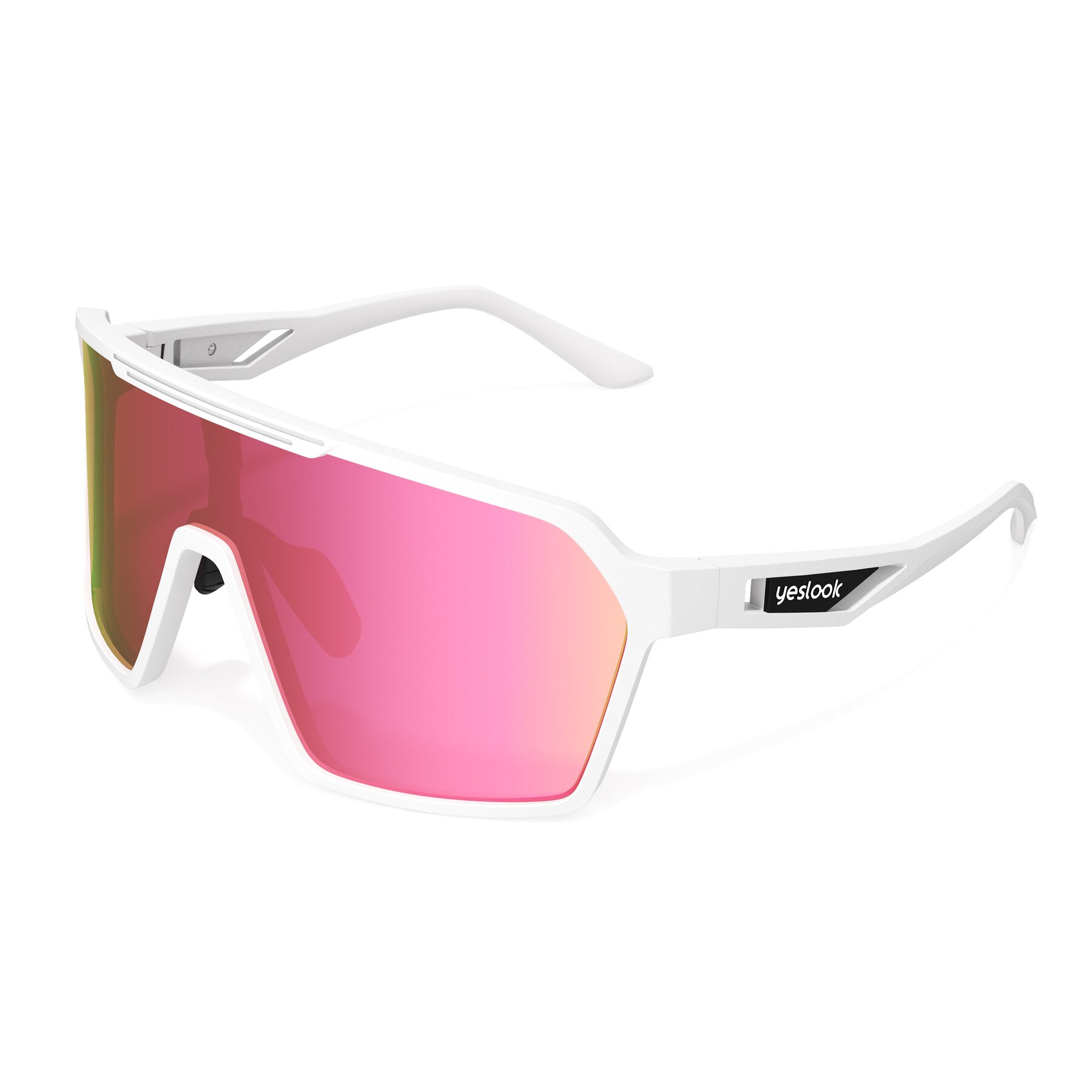 Side view of Flux XF with Standard Mirrored Lenses