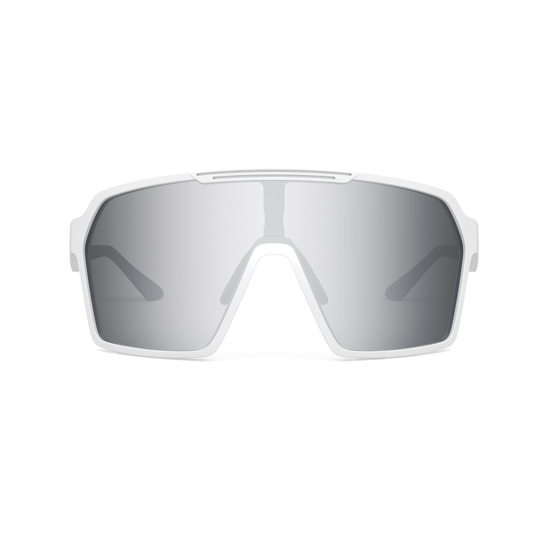 Front view of Flux XF with Standard Mirrored Lenses