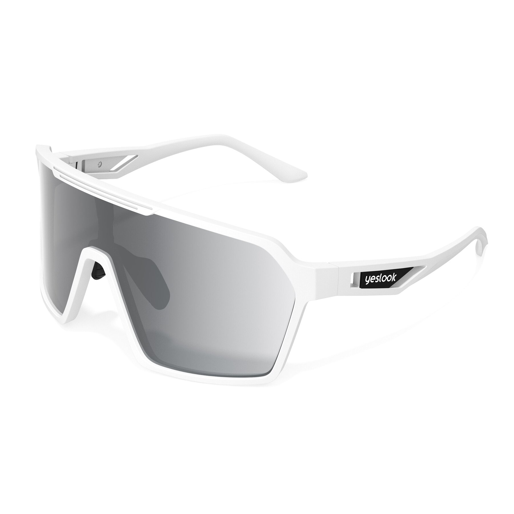 Side view of Flux XF with Standard Mirrored Lenses