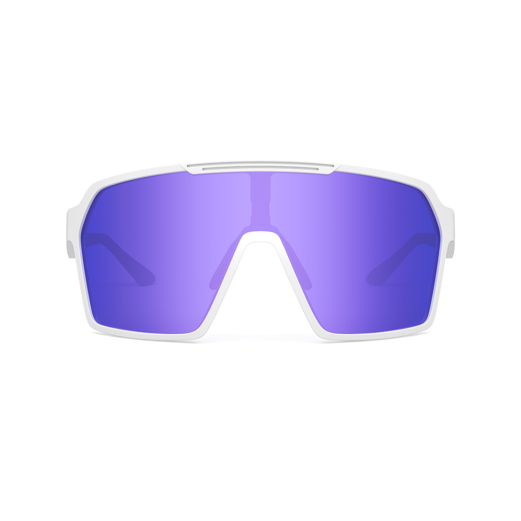 Front view of Flux XF with Darkened Photochromic Mirrored Lenses