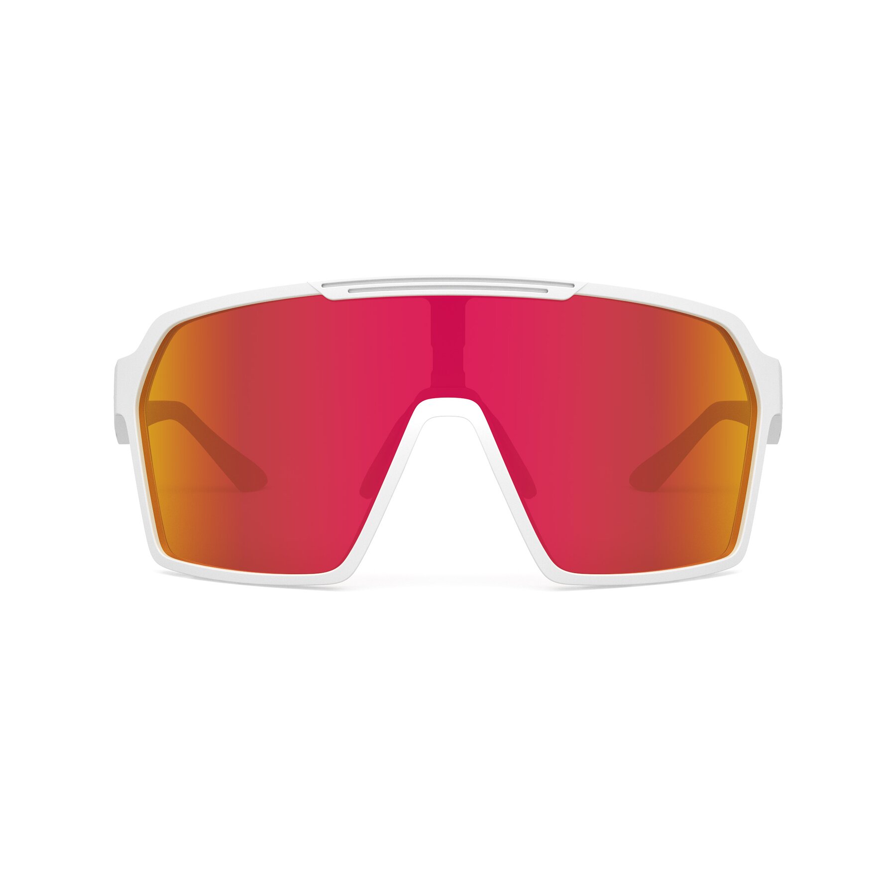 Front view of Flux XF with Standard Mirrored Lenses