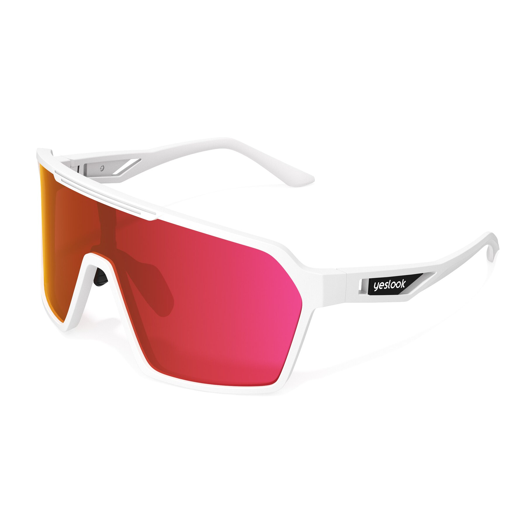Side view of Flux XF with Standard Mirrored Lenses