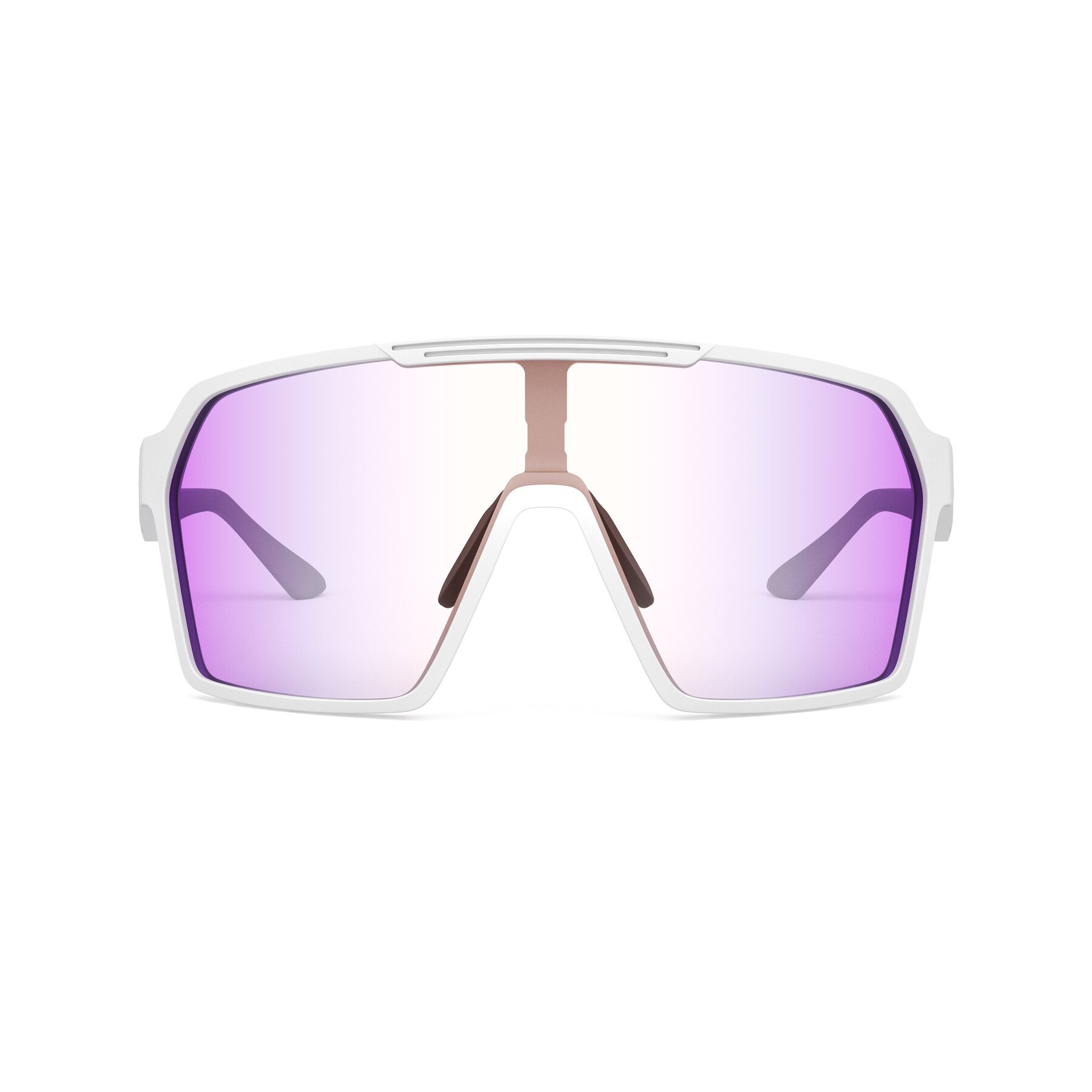 Front view of Flux XF with Photochromic Mirrored Lenses
