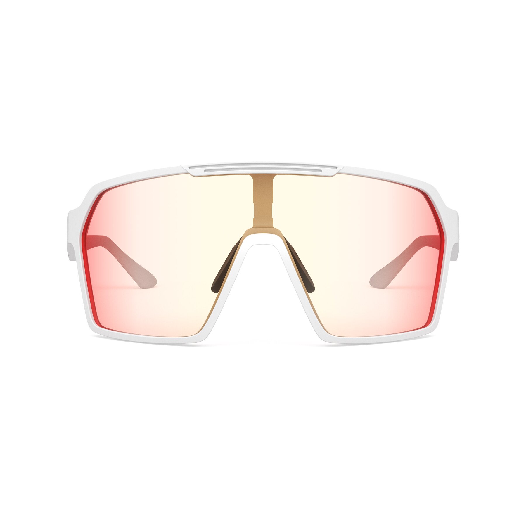 Front view of Flux XF with Photochromic Mirrored Lenses