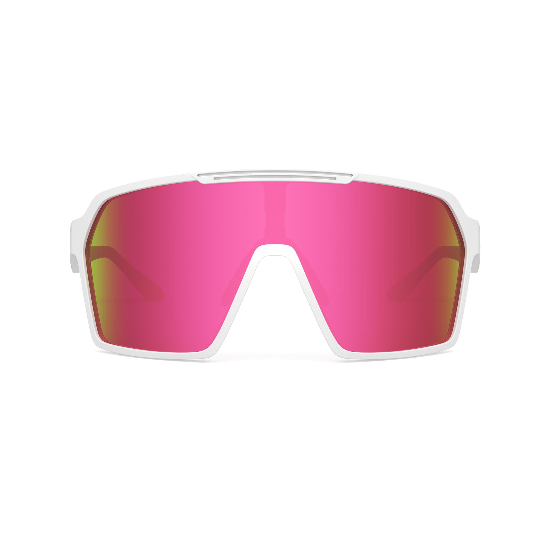 Front view of Flux XF with Polarized Mirrored Lenses