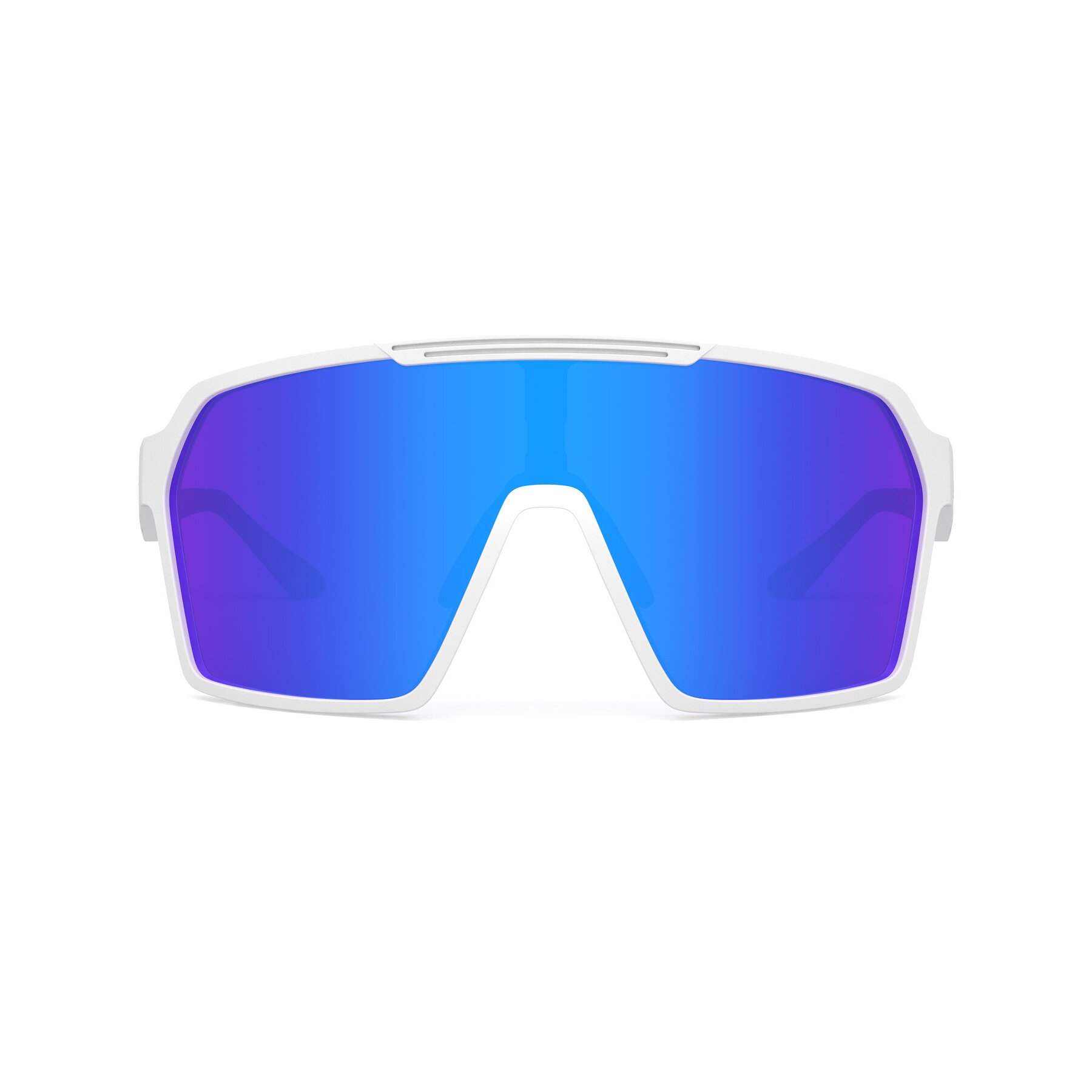Front view of Flux XF with Polarized Mirrored Lenses