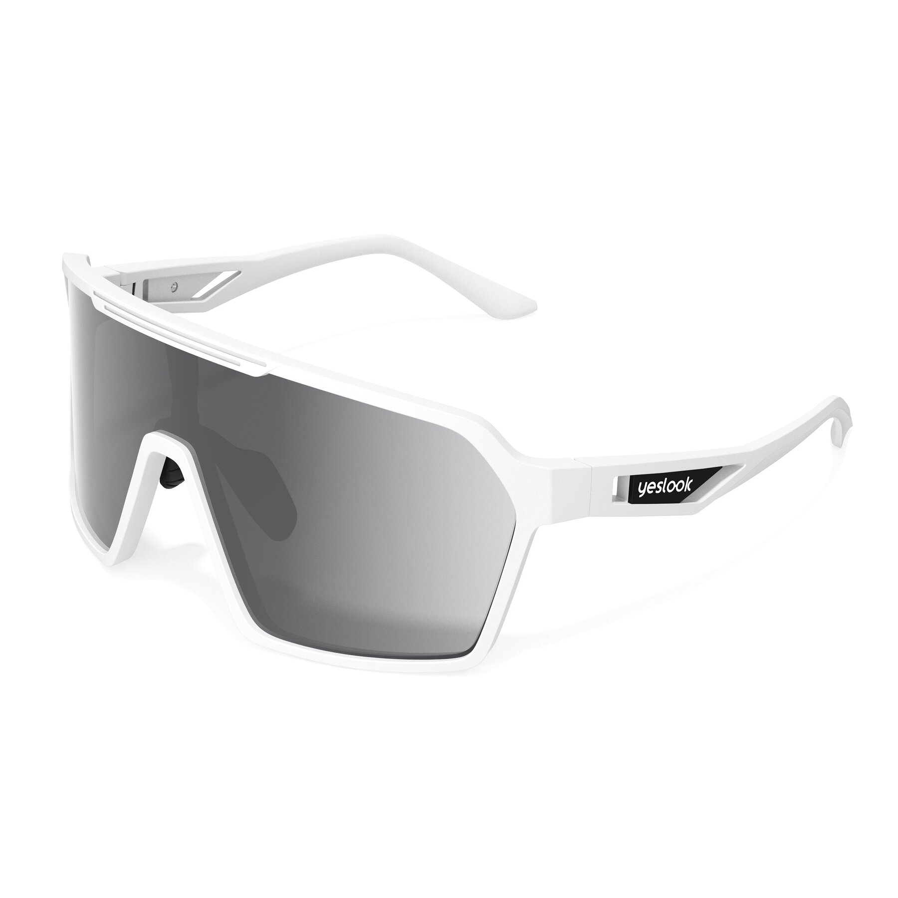 Side view of Flux XF with Polarized Mirrored Lenses