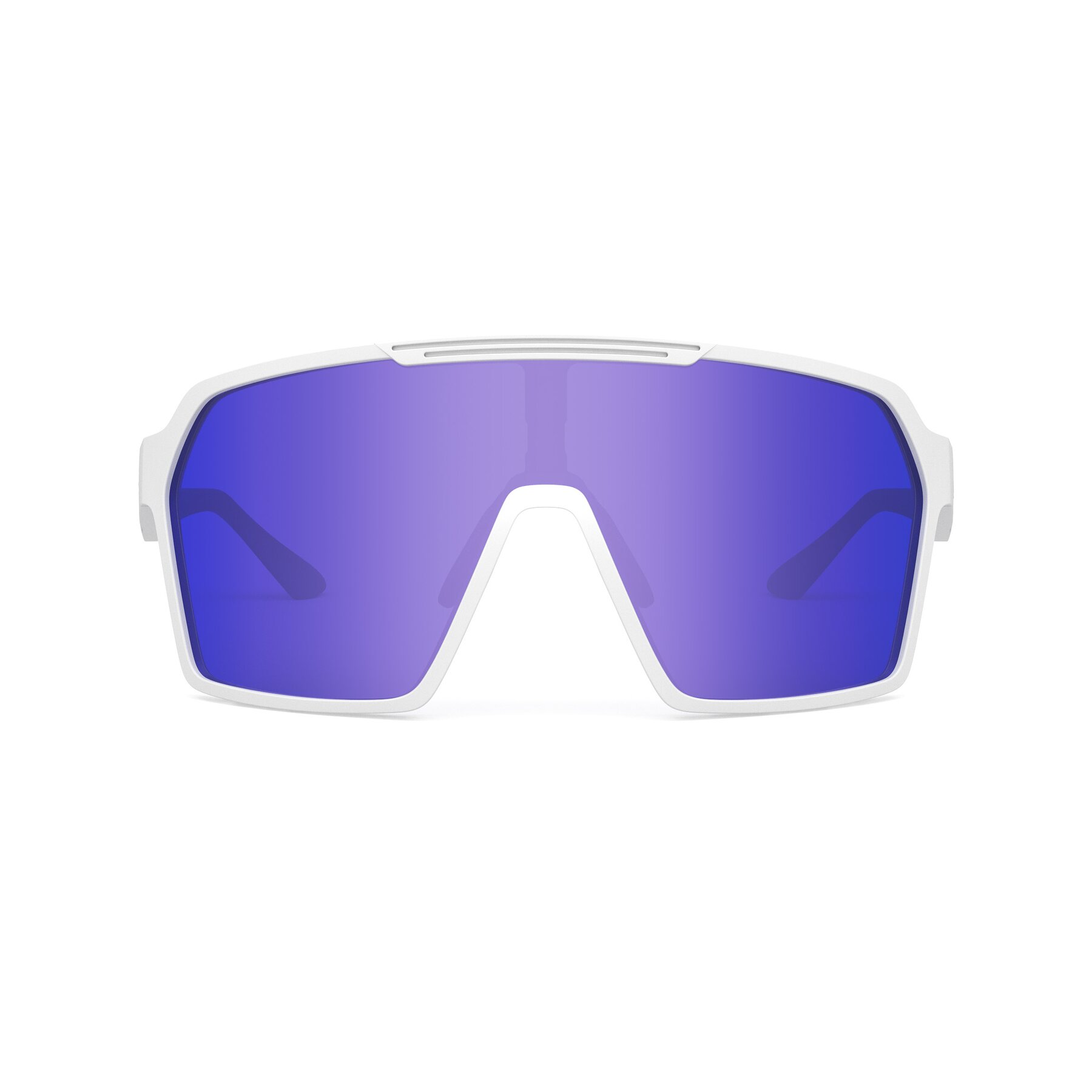 Front view of Flux XF with Polarized Mirrored Lenses