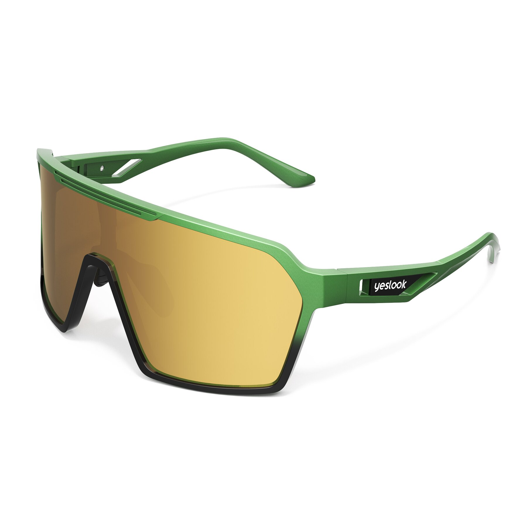 Side view of Flux XF with Standard Mirrored Lenses