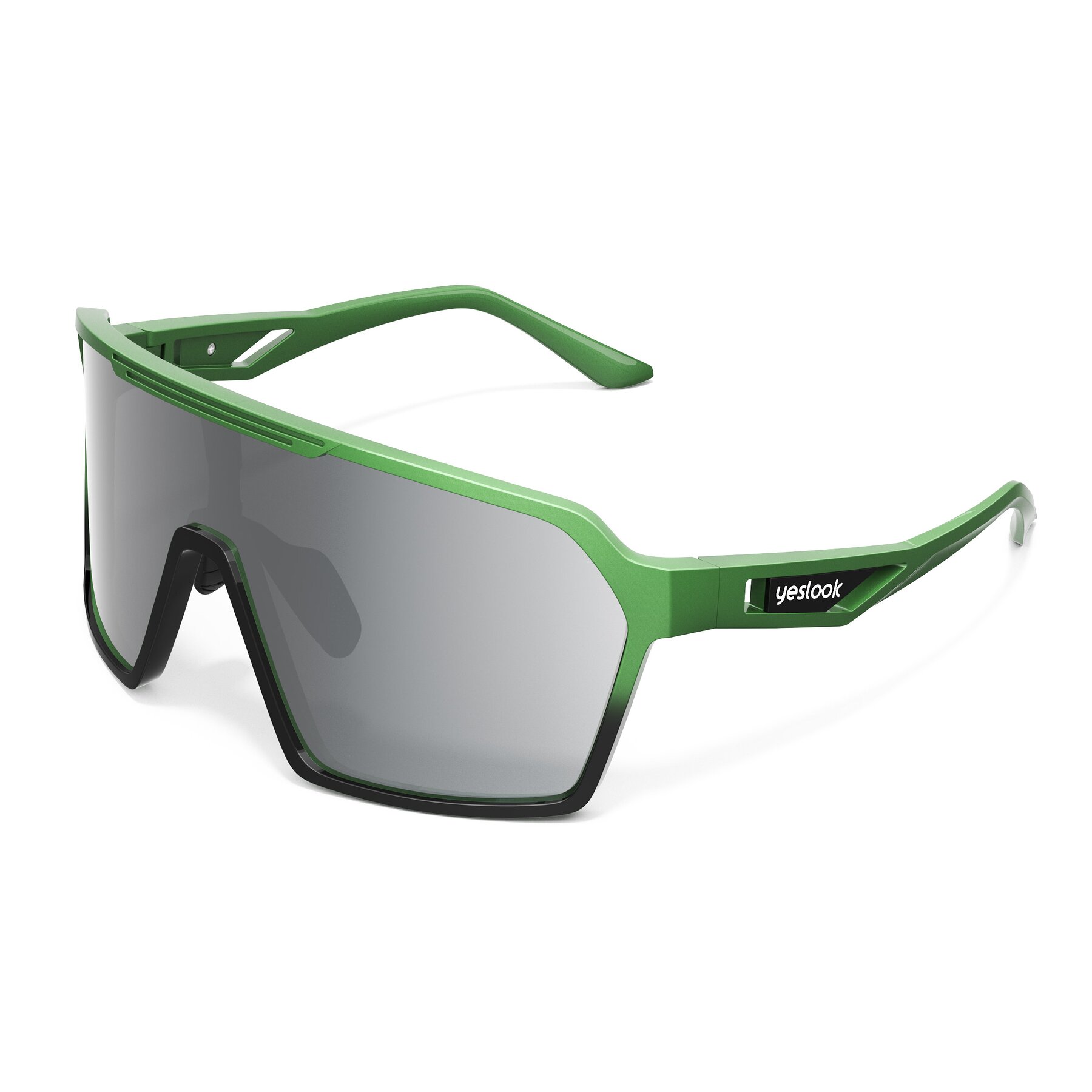 Side view of Flux XF with Standard Mirrored Lenses