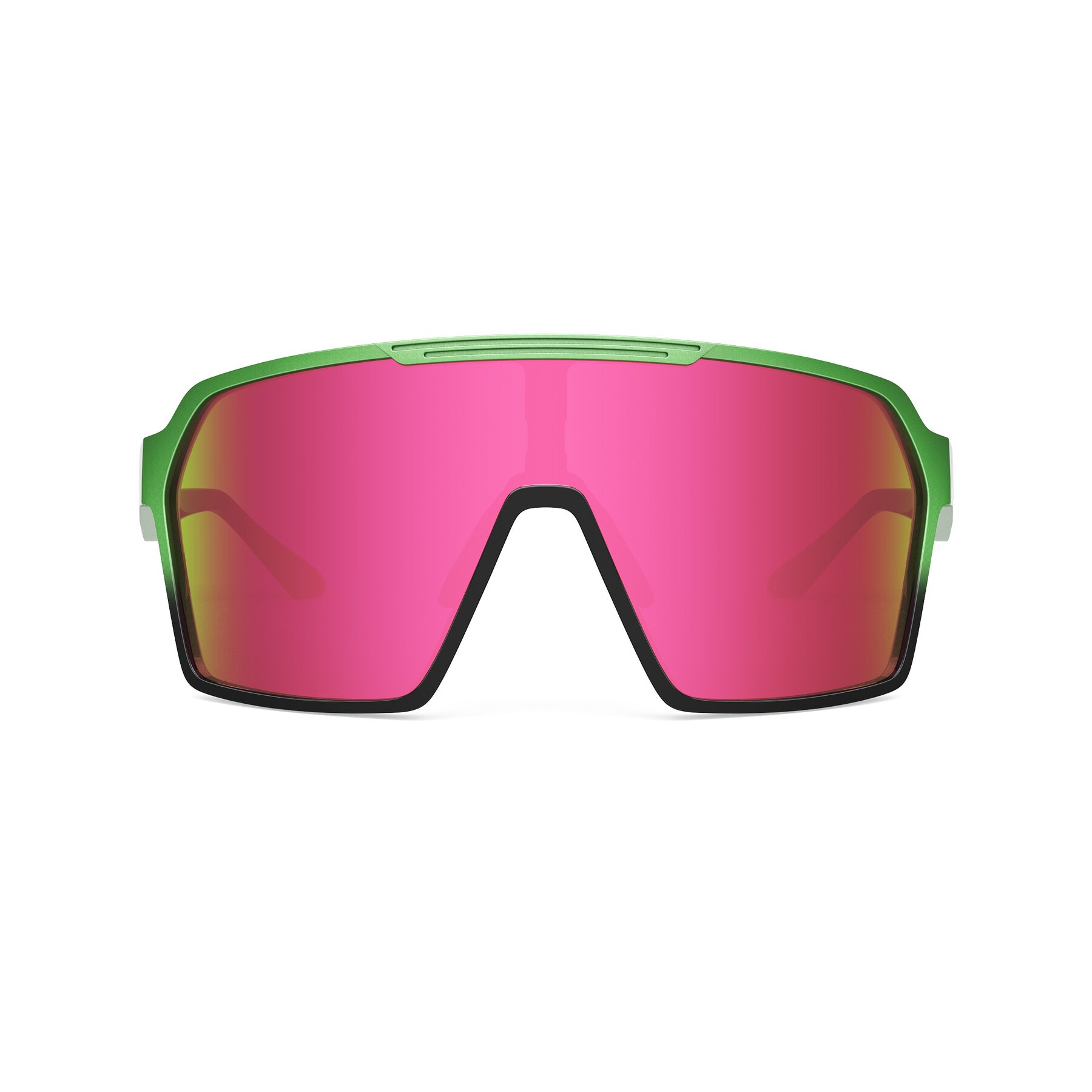 Front view of Flux XF with Polarized Mirrored Lenses