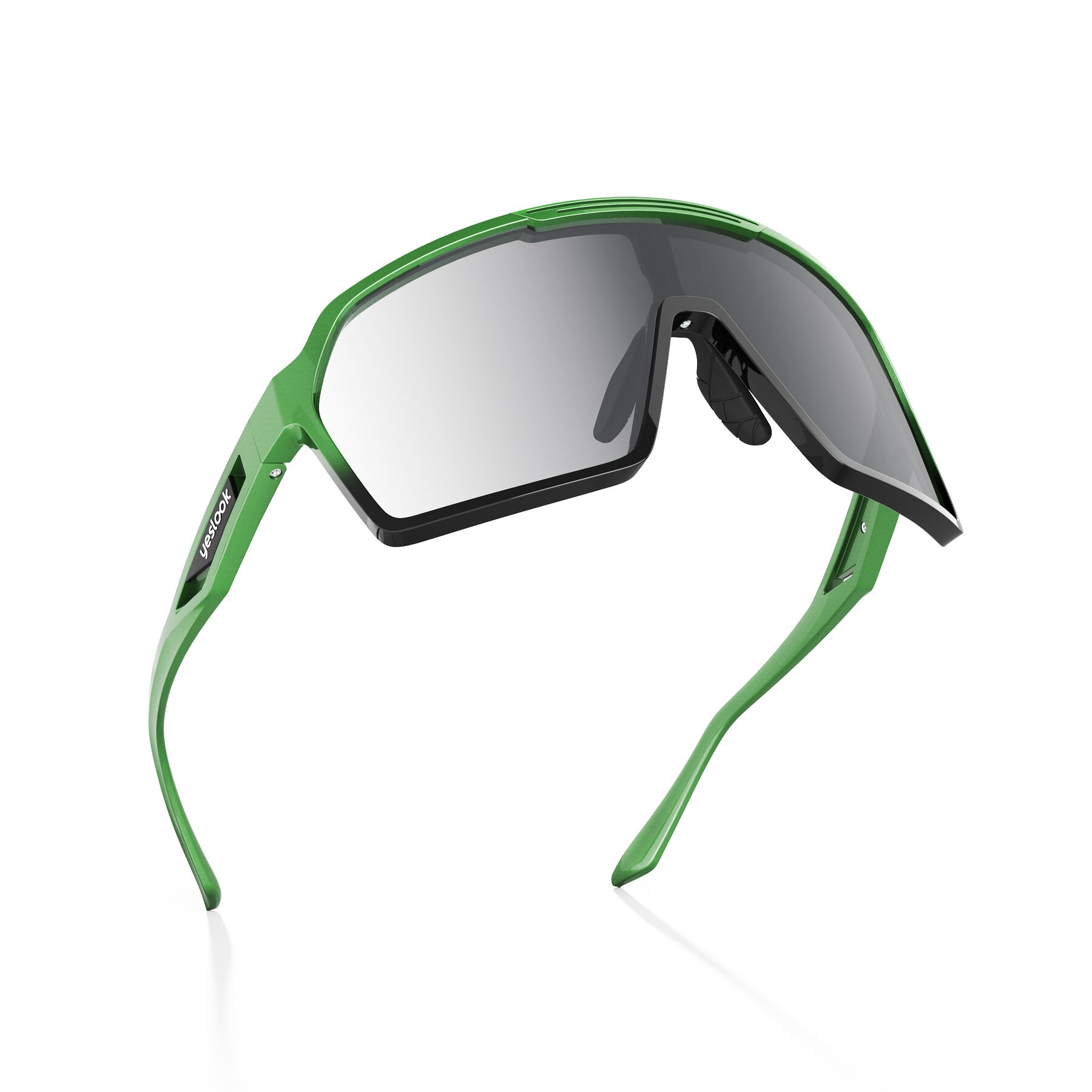 Three-quarter view of Flux XF with Polarized Mirrored Lenses