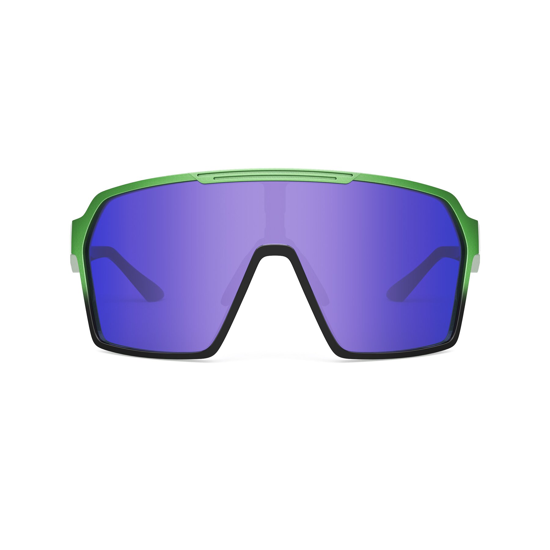Front view of Flux XF with Polarized Mirrored Lenses