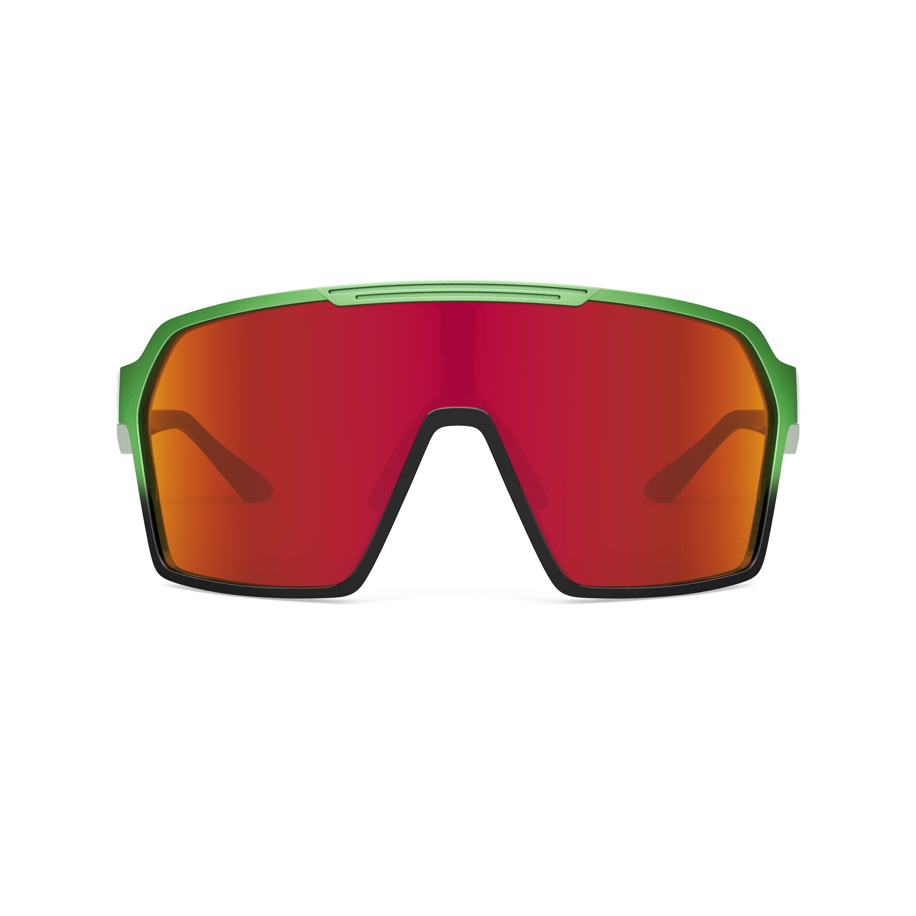 Front view of Flux XF with Polarized Mirrored Lenses