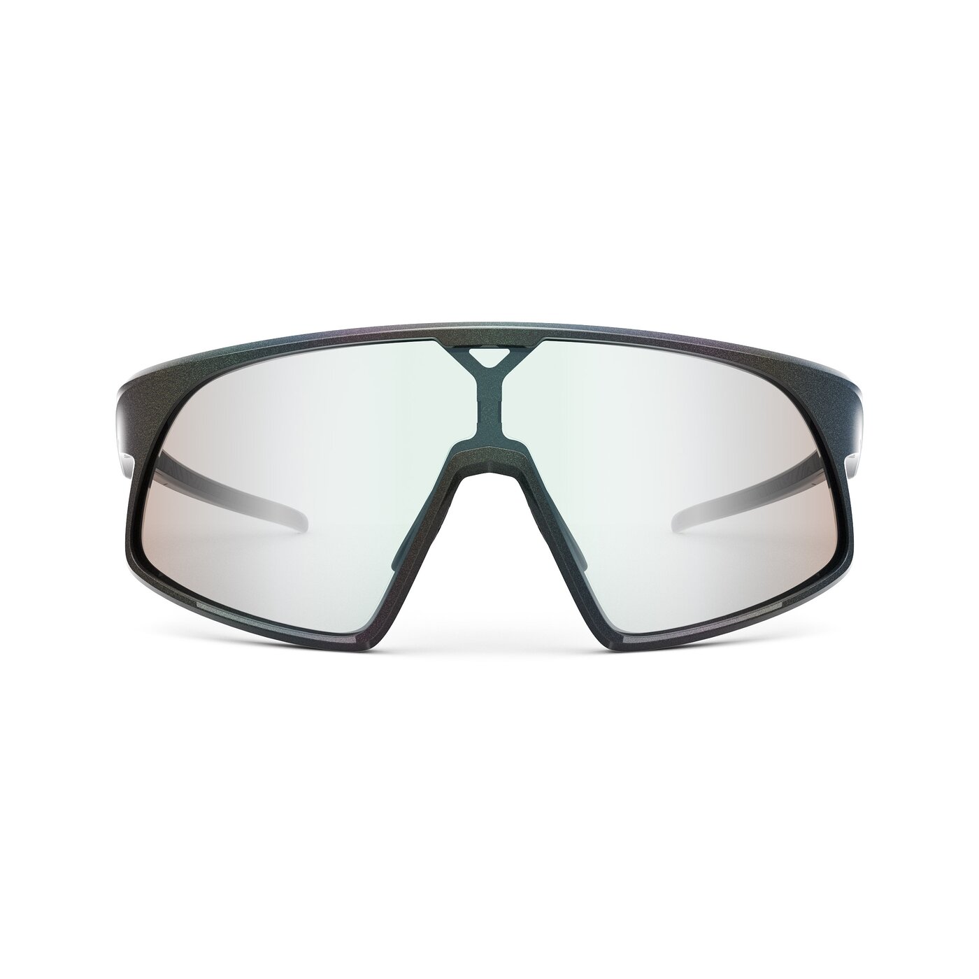 Astro XF - Dark Starlight Gray Sports Photochromic Mirrored Sunglasses