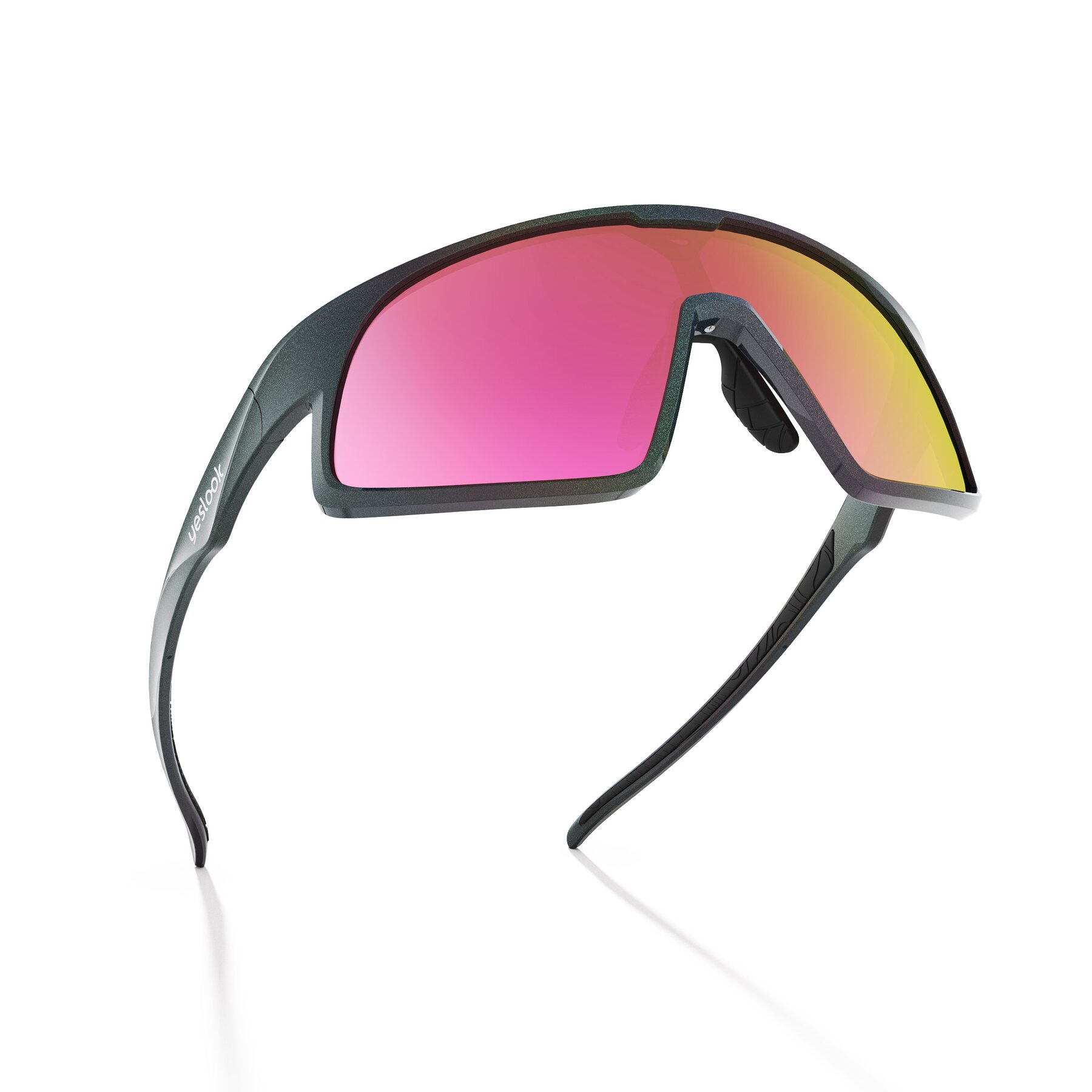 Three-quarter view of Astro XF with Polarized Mirrored Lenses