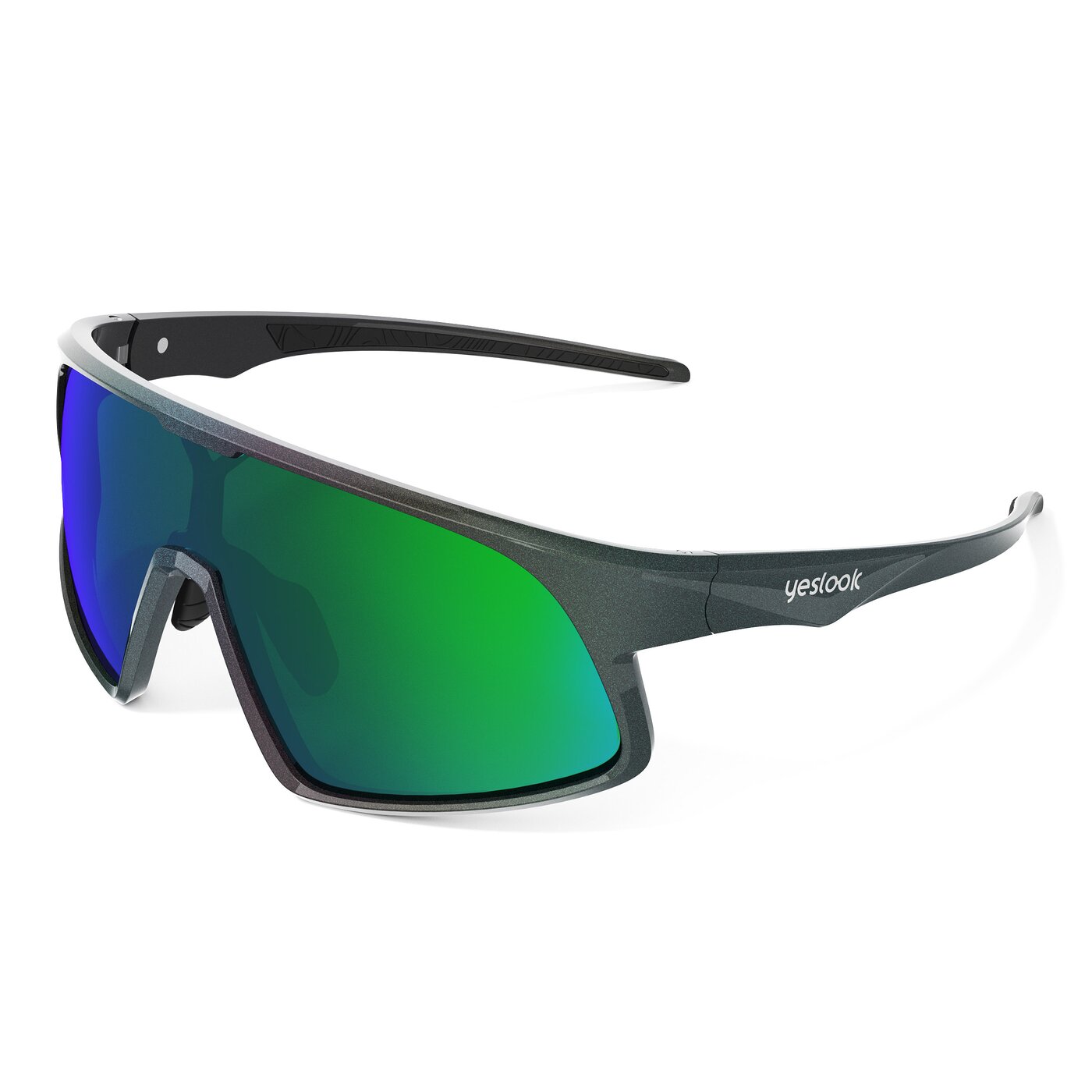 Astro XF - Dark Starlight Gray Sports Polarized Mirrored Sunglasses