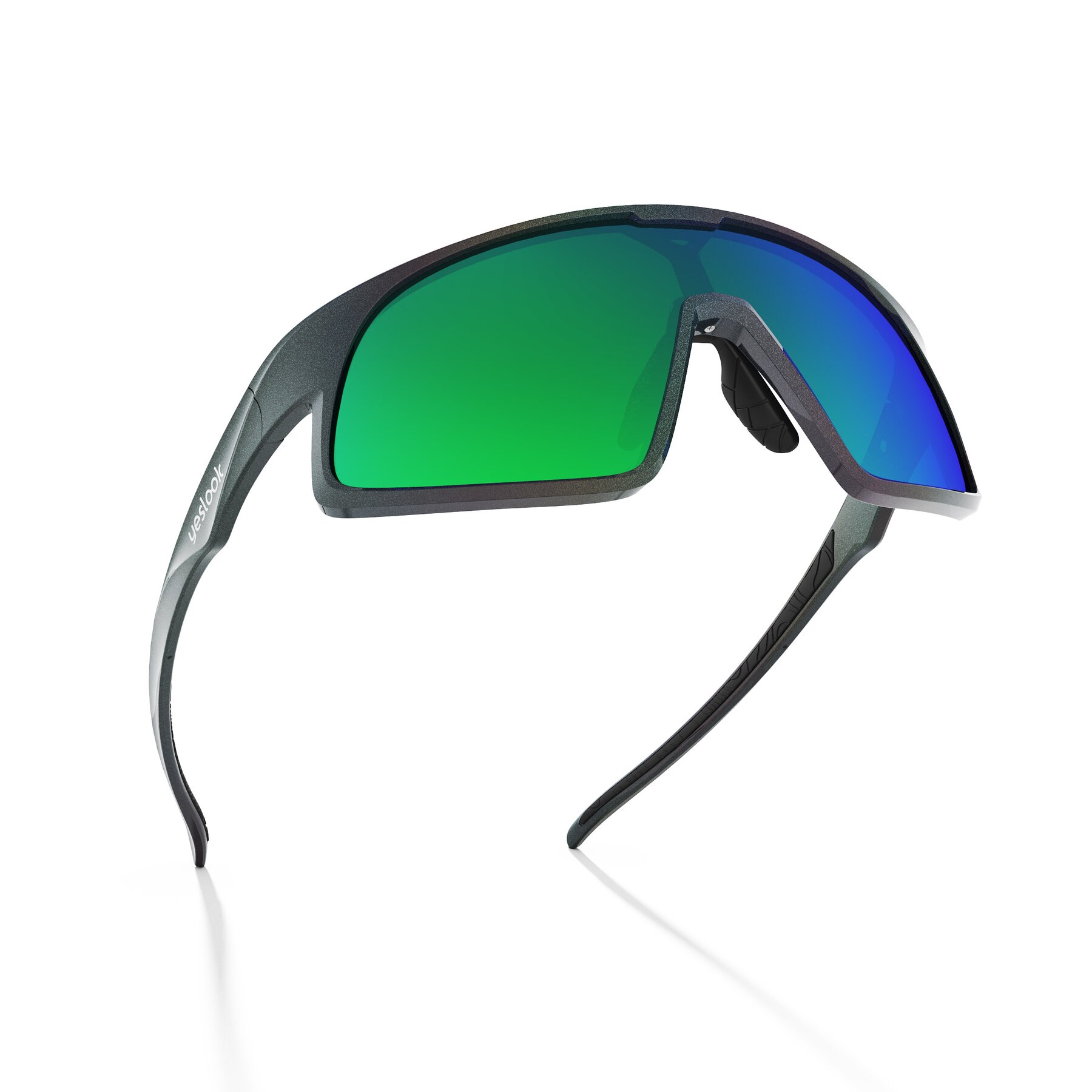 Three-quarter view of Astro XF with Polarized Mirrored Lenses