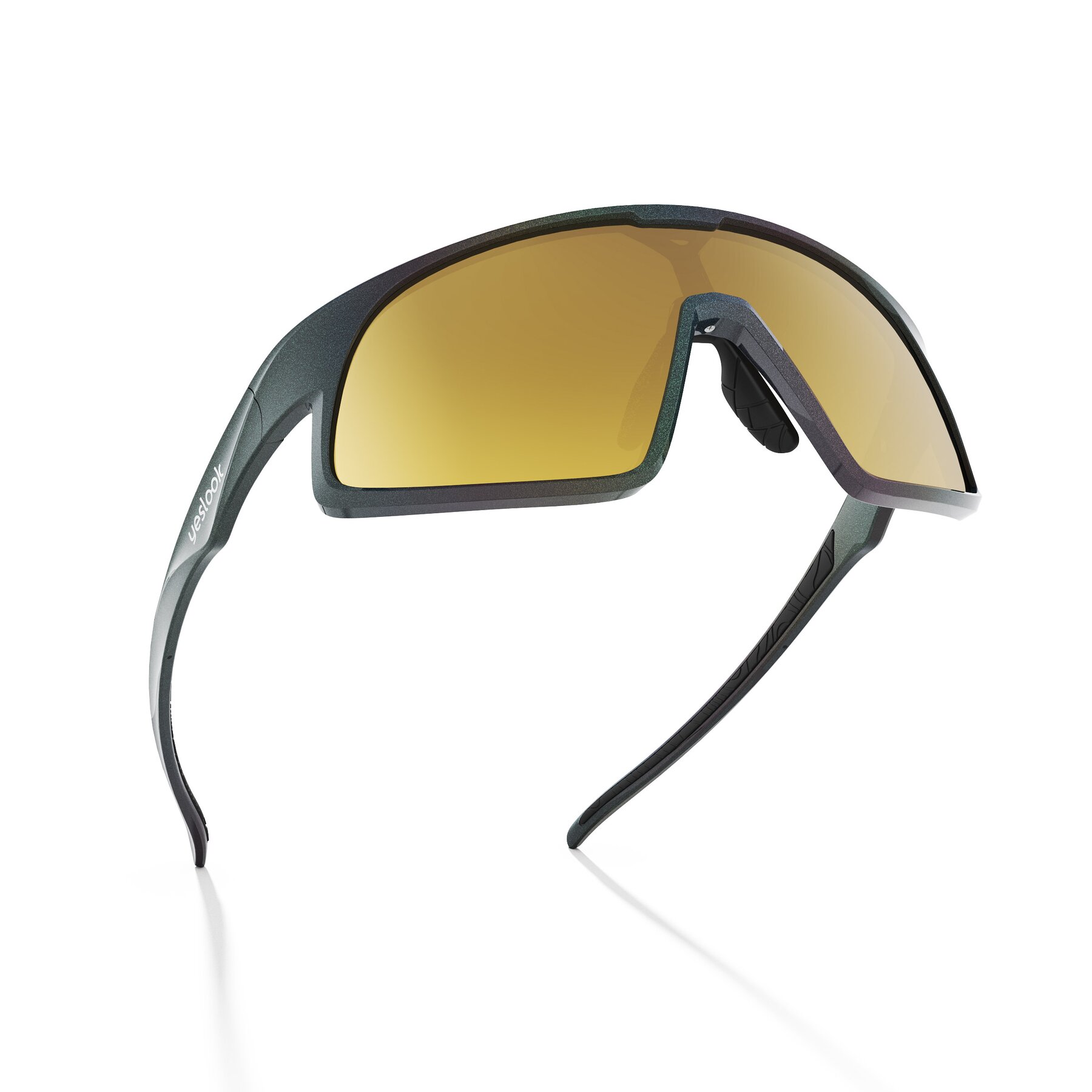 Three-quarter view of Astro XF with Polarized Mirrored Lenses