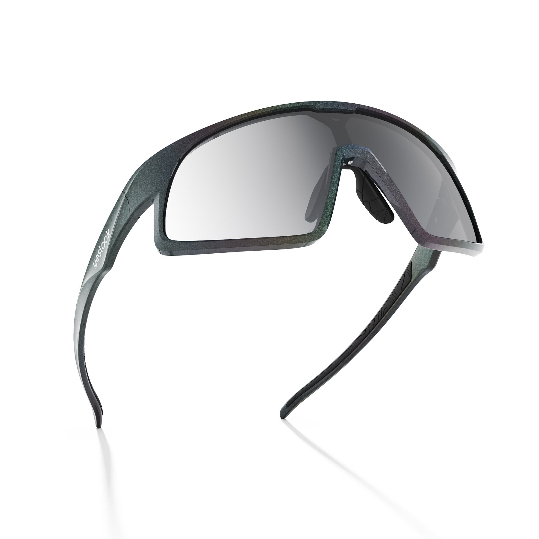 Three-quarter view of Astro XF with Polarized Mirrored Lenses