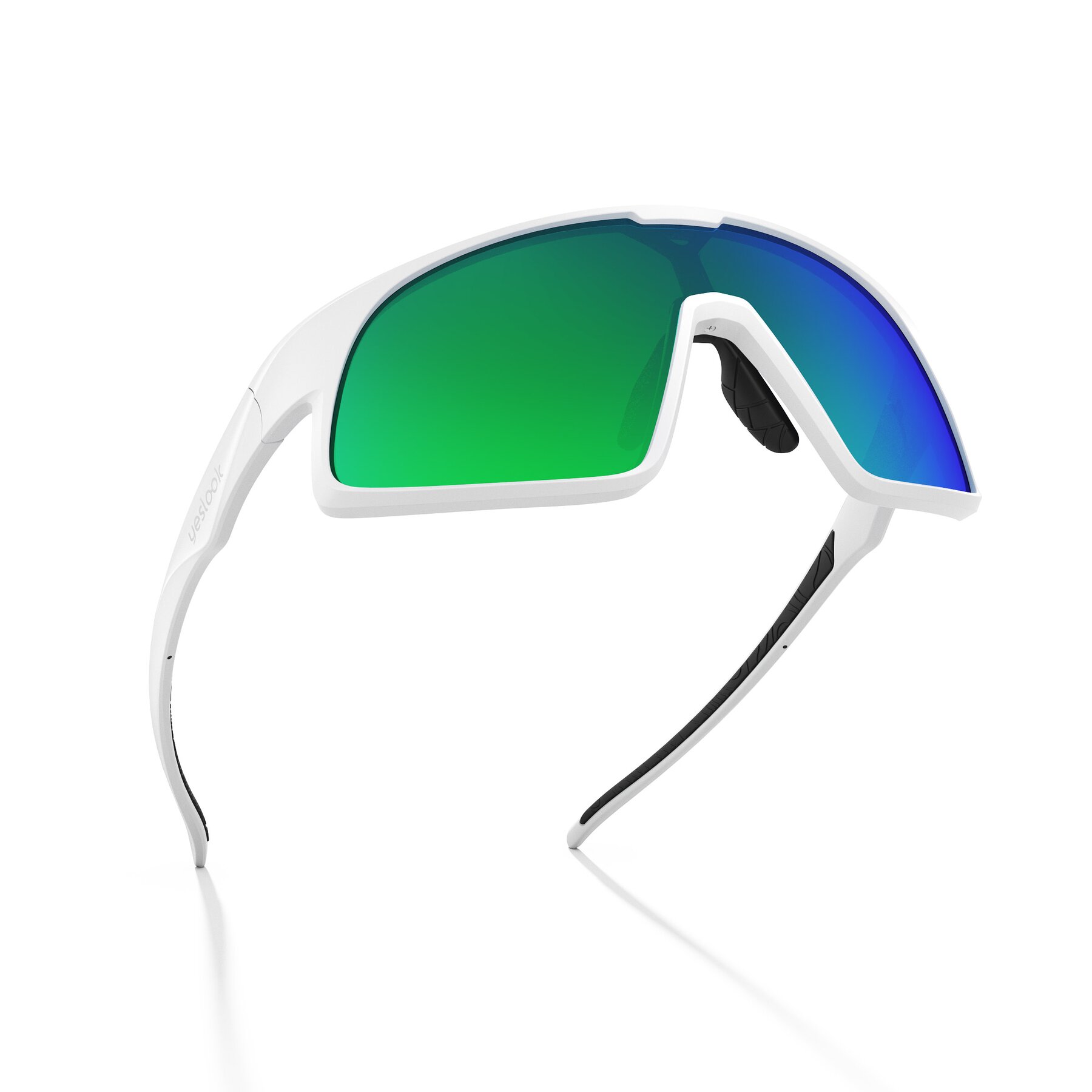 Three-quarter view of Astro XF with Polarized Mirrored Lenses