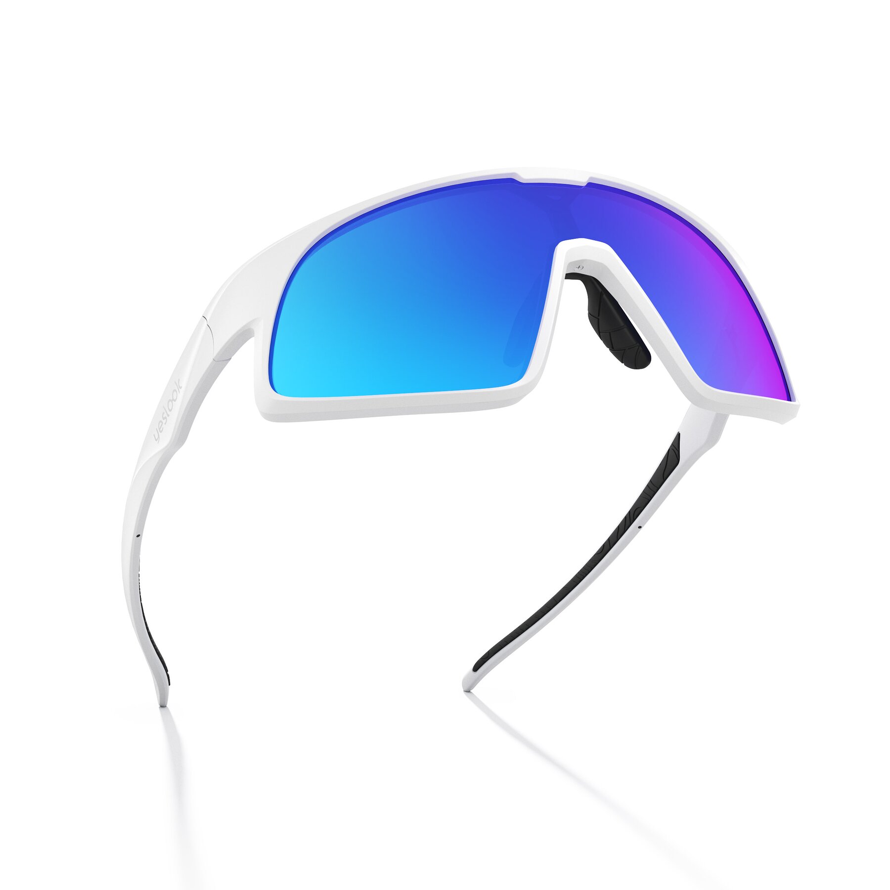 Three-quarter view of Astro XF with Polarized Mirrored Lenses