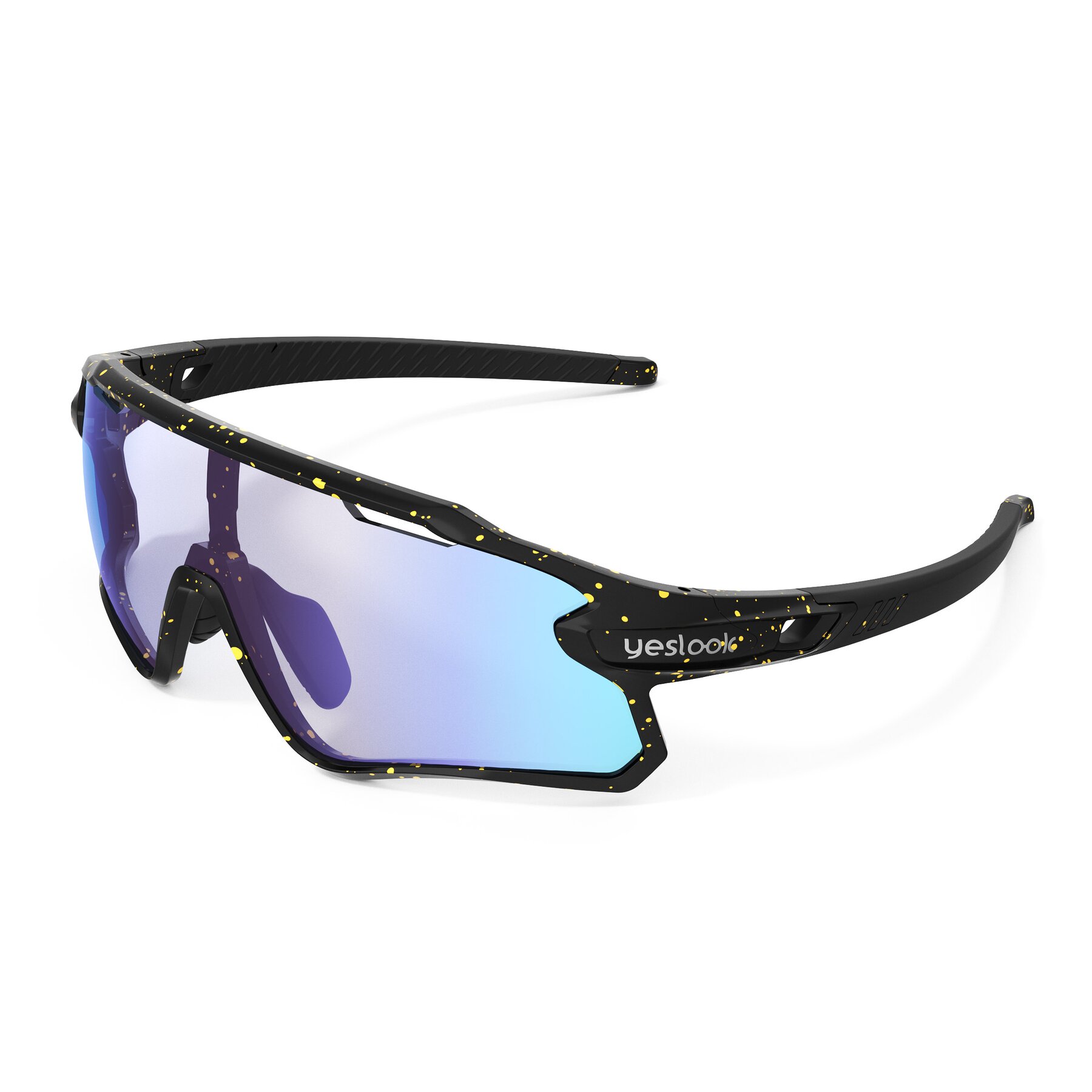 Side view of Talon XF with Photochromic Mirrored Lenses