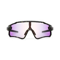 Matte Black/Yellow Speckle | Purple