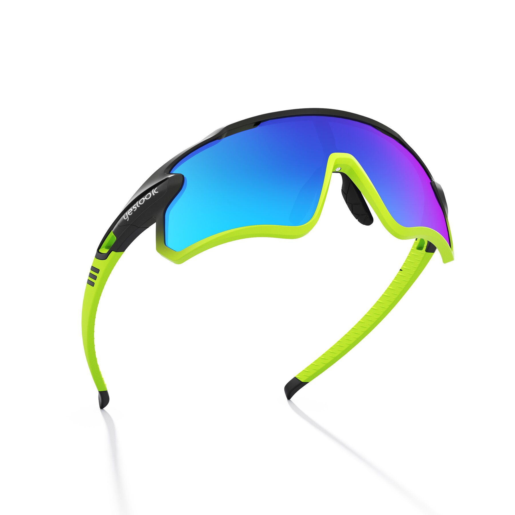 Three-quarter view of Talon XF with Polarized Mirrored Lenses