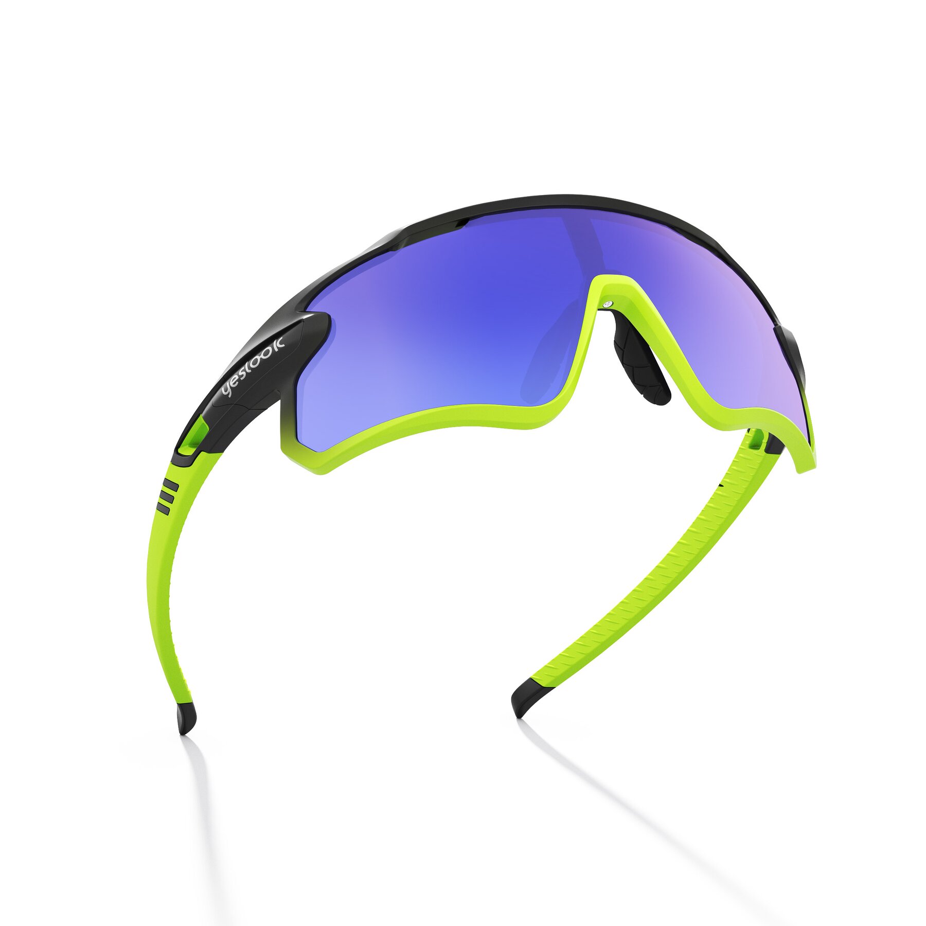 Three-quarter view of Talon XF with Polarized Mirrored Lenses