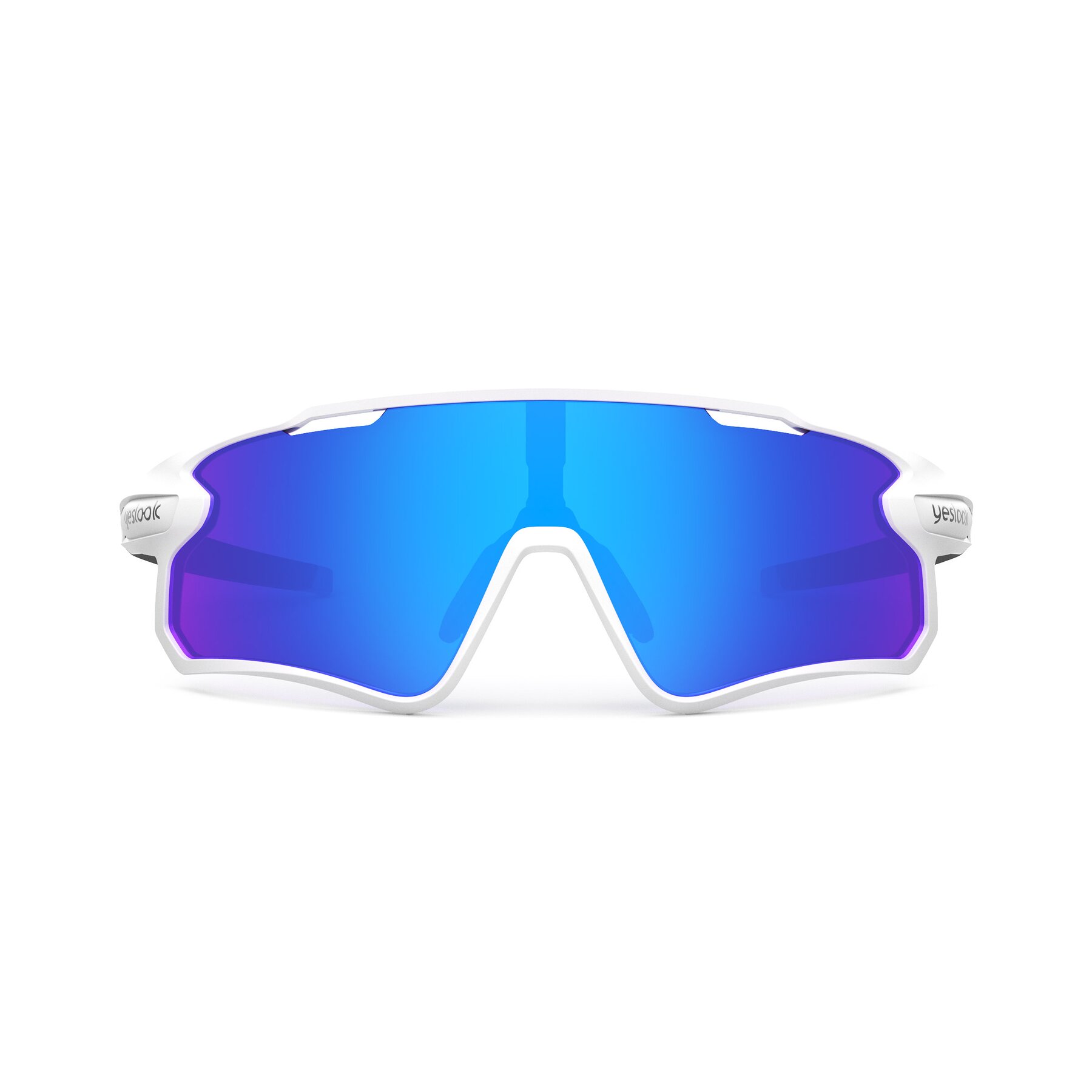 Front view of Talon XF with Darkened Photochromic Mirrored Lenses