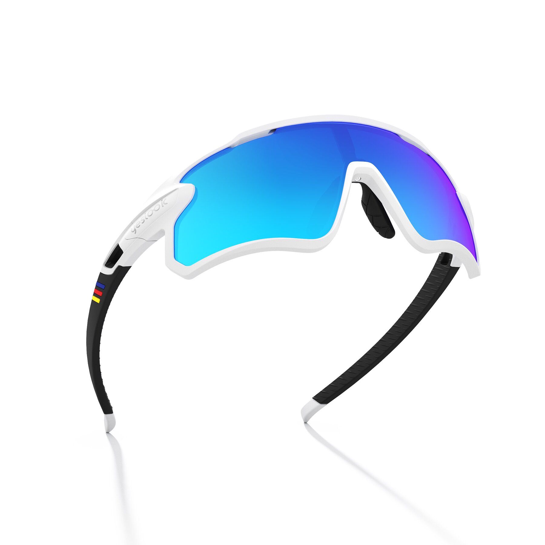 Three-quarter view of Talon XF with Darkened Photochromic Mirrored Lenses